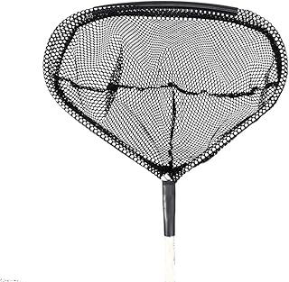 Beckett Corporation Fish Net with Long Handle - Pond Netting for Fish Tanks, Koi Ponds, Aquariums, and Small Ponds, Black