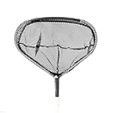 Beckett Corporation Fish Net with Long Handle - Pond Netting for Fish Tanks, Koi Ponds, Aquariums, and Small Ponds, Black