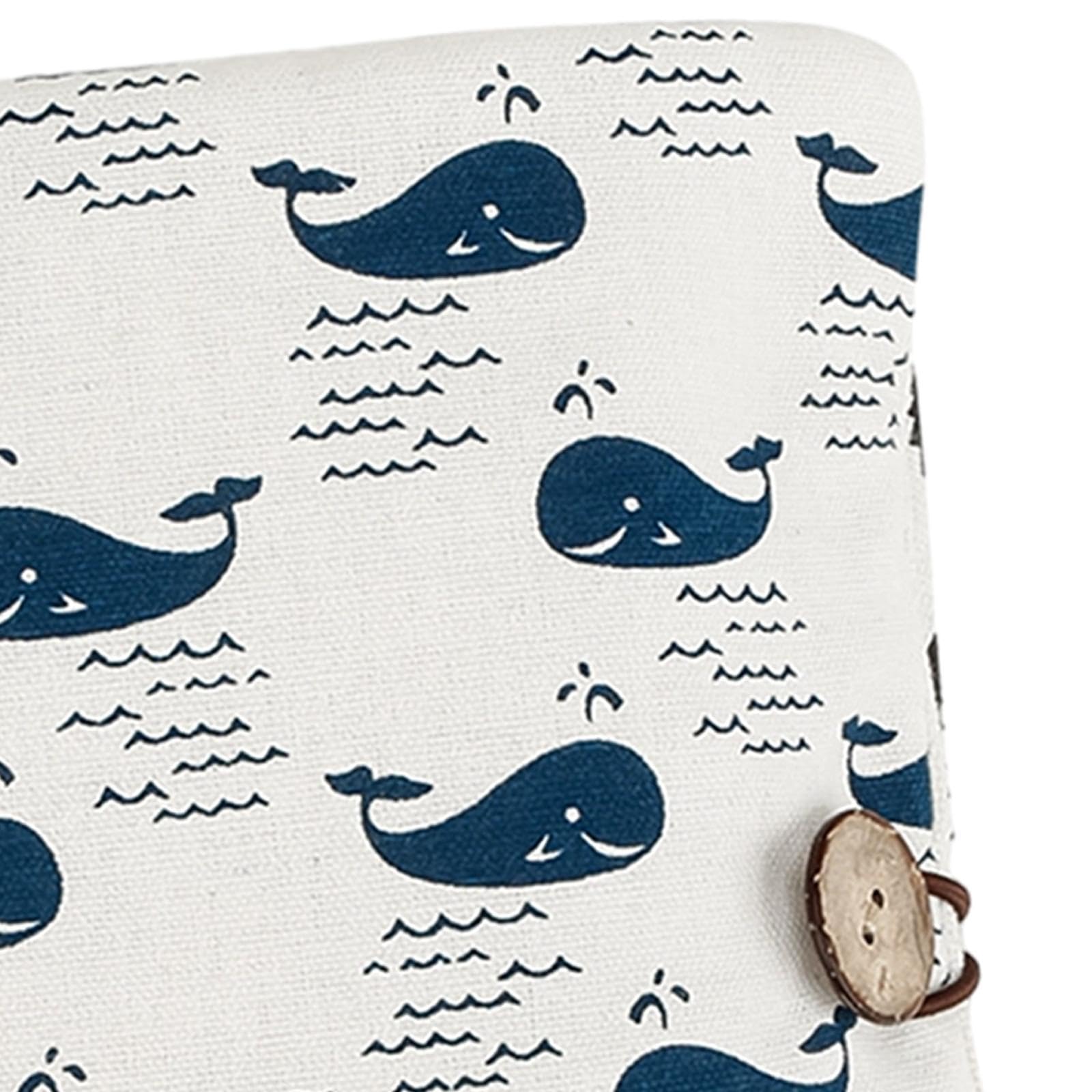 Bolsa Organizadora De Pañales 2 En 1 - Cambiador Plegable, Portátil, Con Bolsillos, Estampado Mundo Animal