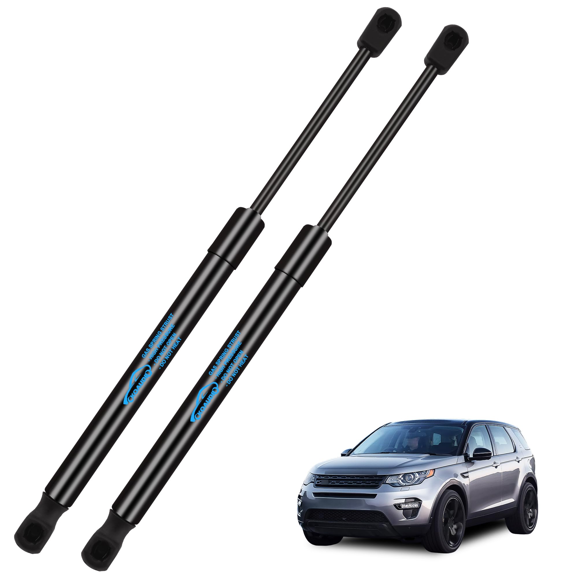 2X Ammortizzatori Anteriori per Discovery Sport L550 2014-2023 Nero Ammortizzatore Auto Ammortizzatori Cofano Motore sostituire #LR084691, FK7216C826AC