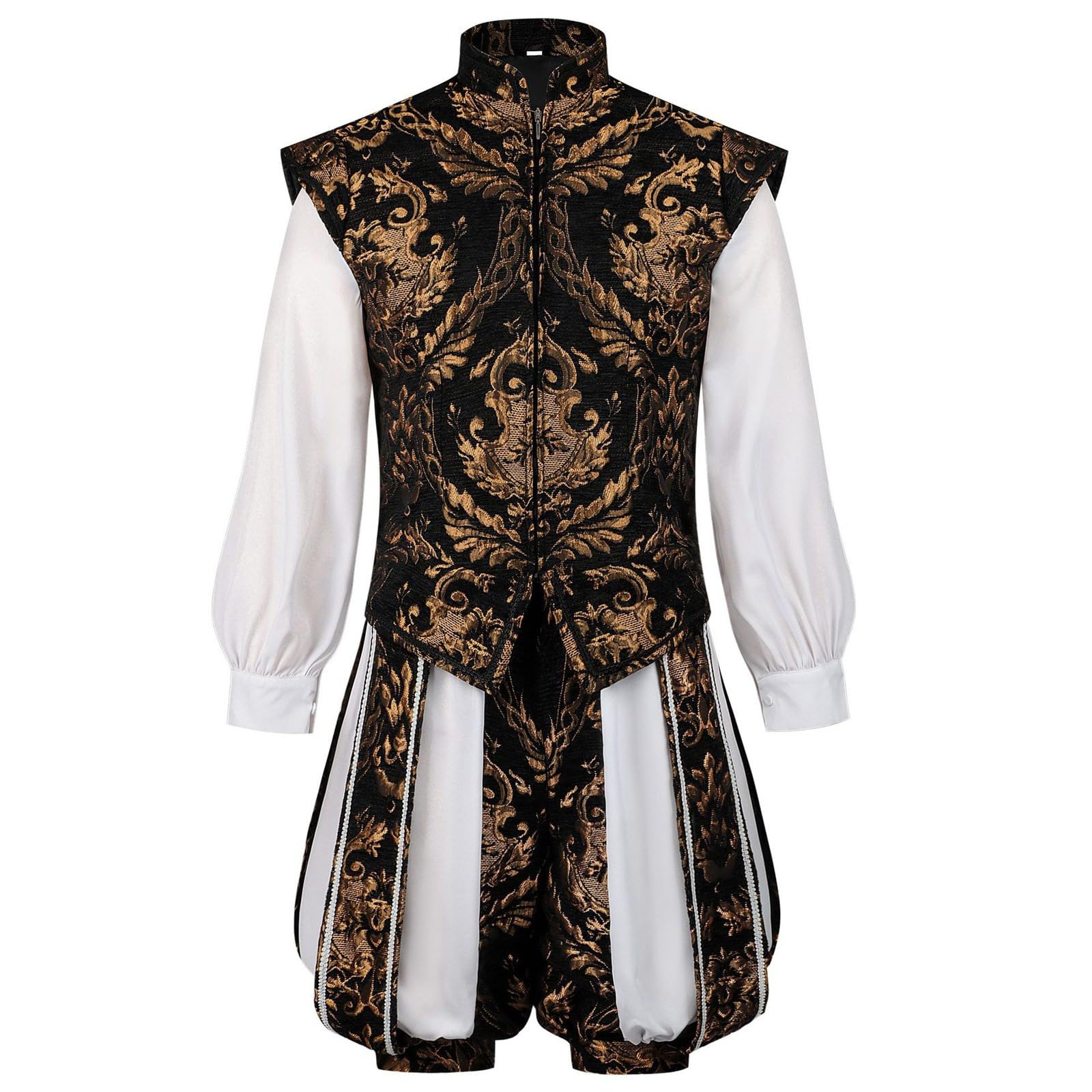Renaissance Tudor Elizabeth King Prince Cosplay-Kostüm, Für Herren, Viktorianischer Anzug Mit Kürbishose