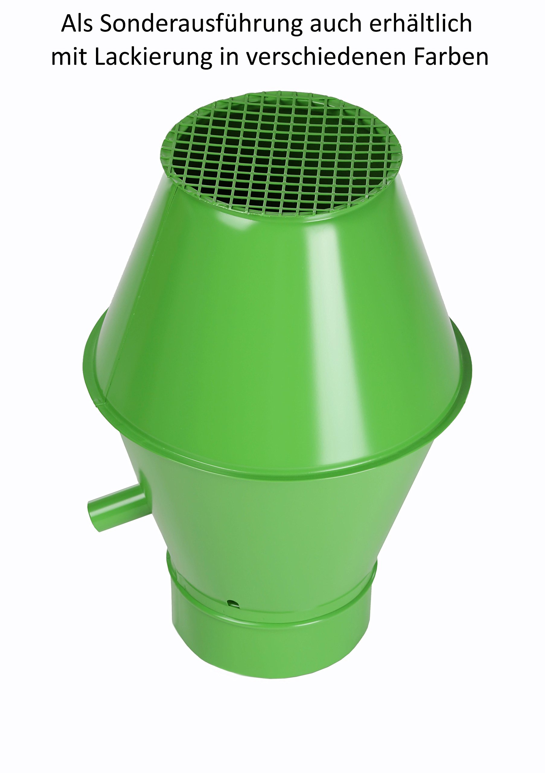 Deflector campana, campana de ventilación, DN150, galvanizado, extra fino
