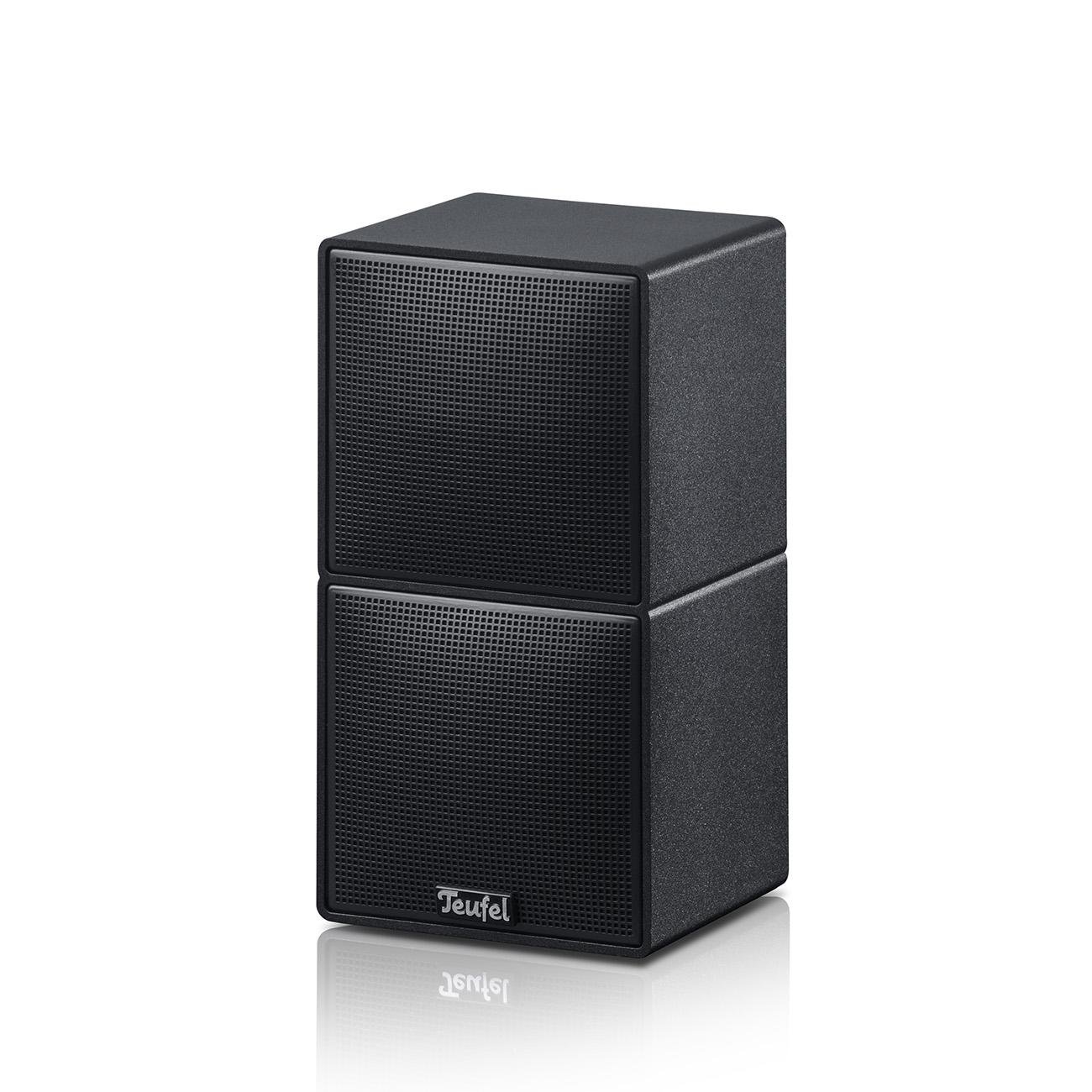 Teufel CUBYCON Power Edition Système Audio Surround - Système Audio Home cinéma 5.1 avec Caisson de Basses Puissant, Micro-Enceintes en Aluminium à 2 Voies, Haute intelligibilité de la Parole - Noir