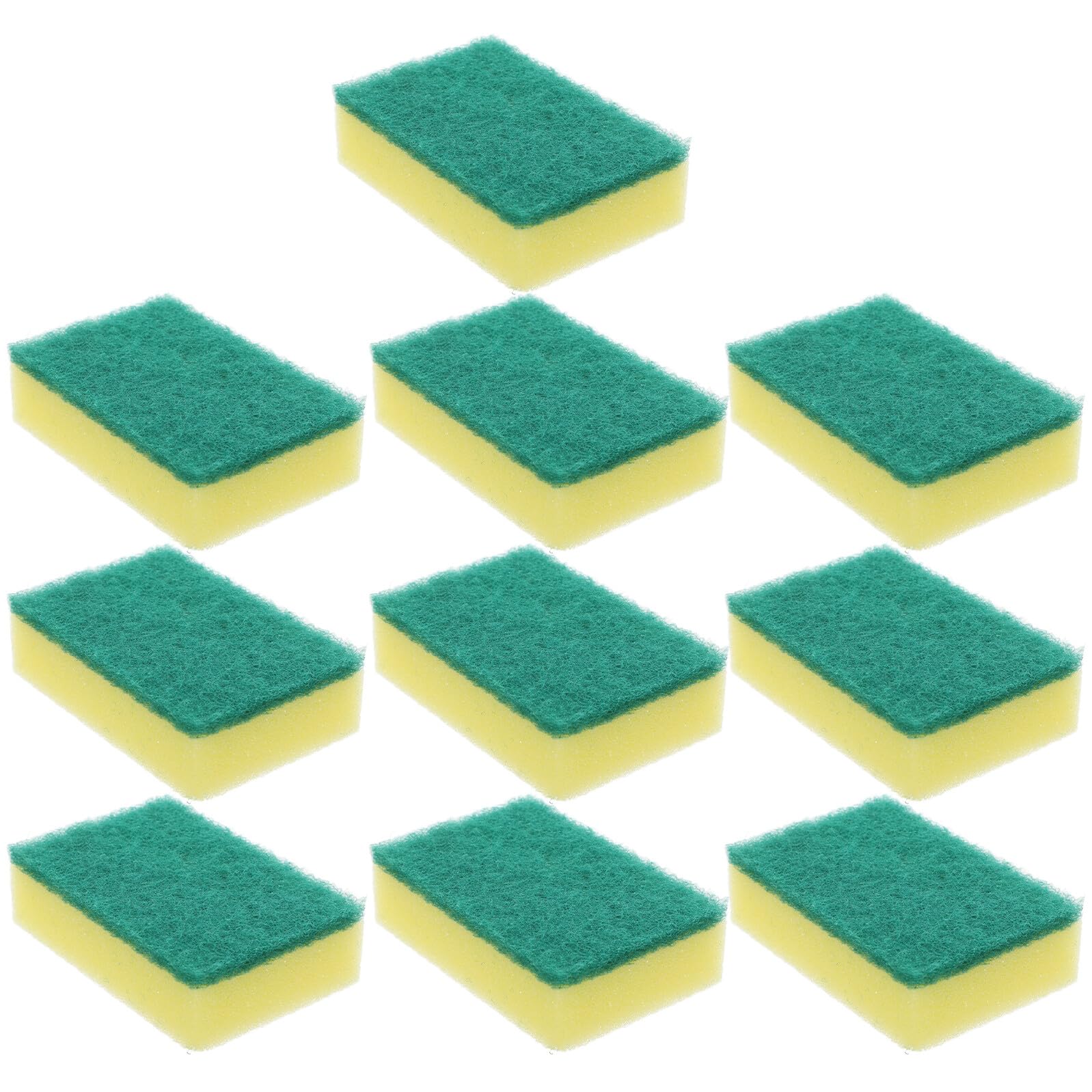 Lot de 100 éponges en mousse SEWACC pour cuisine et vaisselle quotidienne