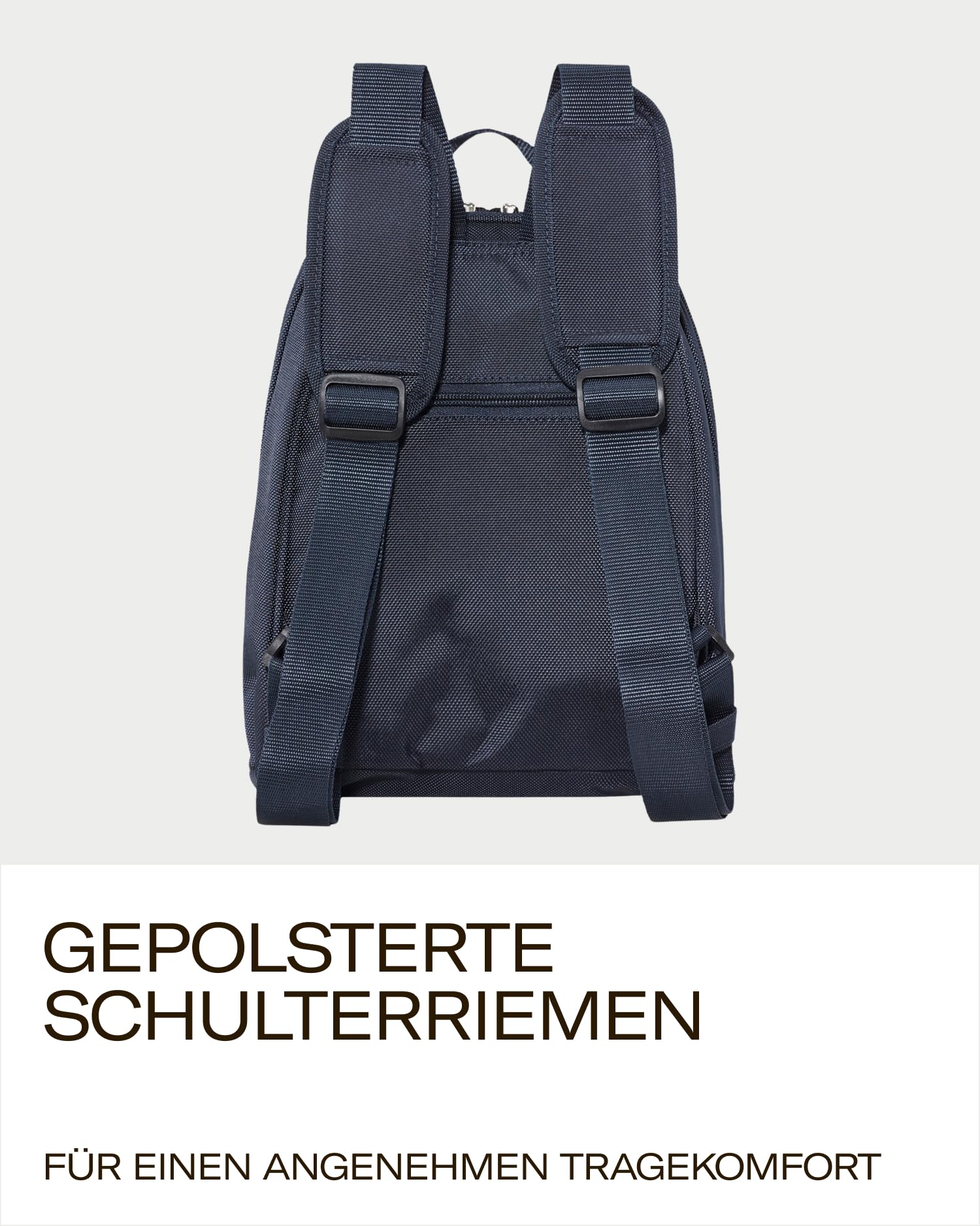 Picard Rucksack Damen Hitec | Tagesrucksack aus Nylon mit Reißverschluss & gepolsterten Schulterriemen | Sportlich, Modern, Alltag & Business-tauglich | Damen-Rucksackhandtaschen