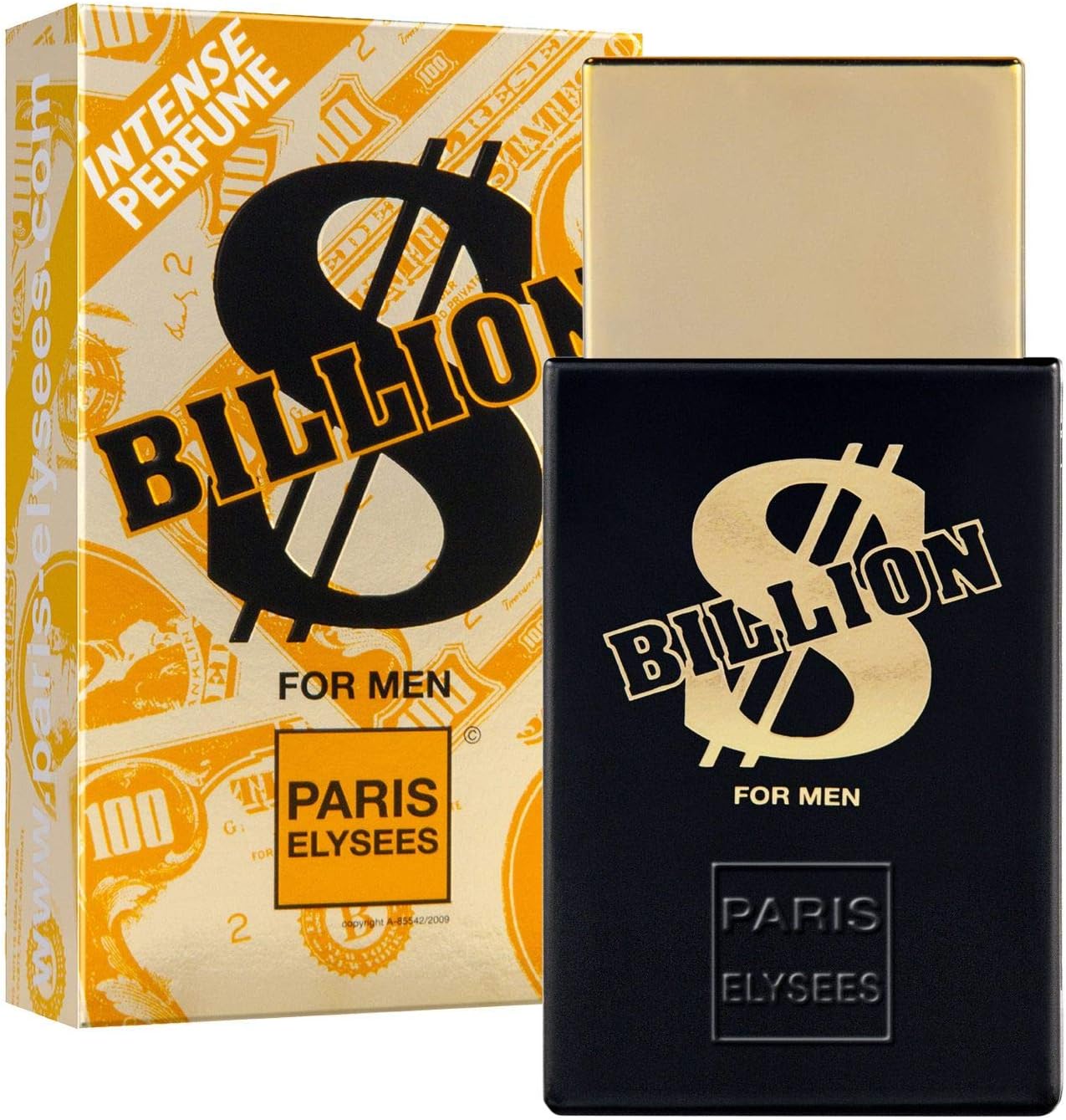 Billion Dollar Eau de toilette for men Paris Elysees 100 ml