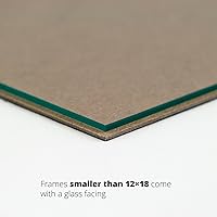 Vista 3 de Craig Frames Martin, 5 x 7 Inch Dark Walnut Brown Picture Frame Matted to Display a 4 x 6 Inch Photo