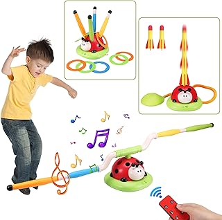 Sponsored You’re seeing this ad based on the product’s relevance to your search query.Learn more about this advertisement 3-in-1 Games for Children, Rocket Toy, Rope Skipping Machine Children, Ring Toss Game for Children, Foam Rocket Launcher, Sports & Outdoor Toy for 3 4 5 6 7 8 9 Years
