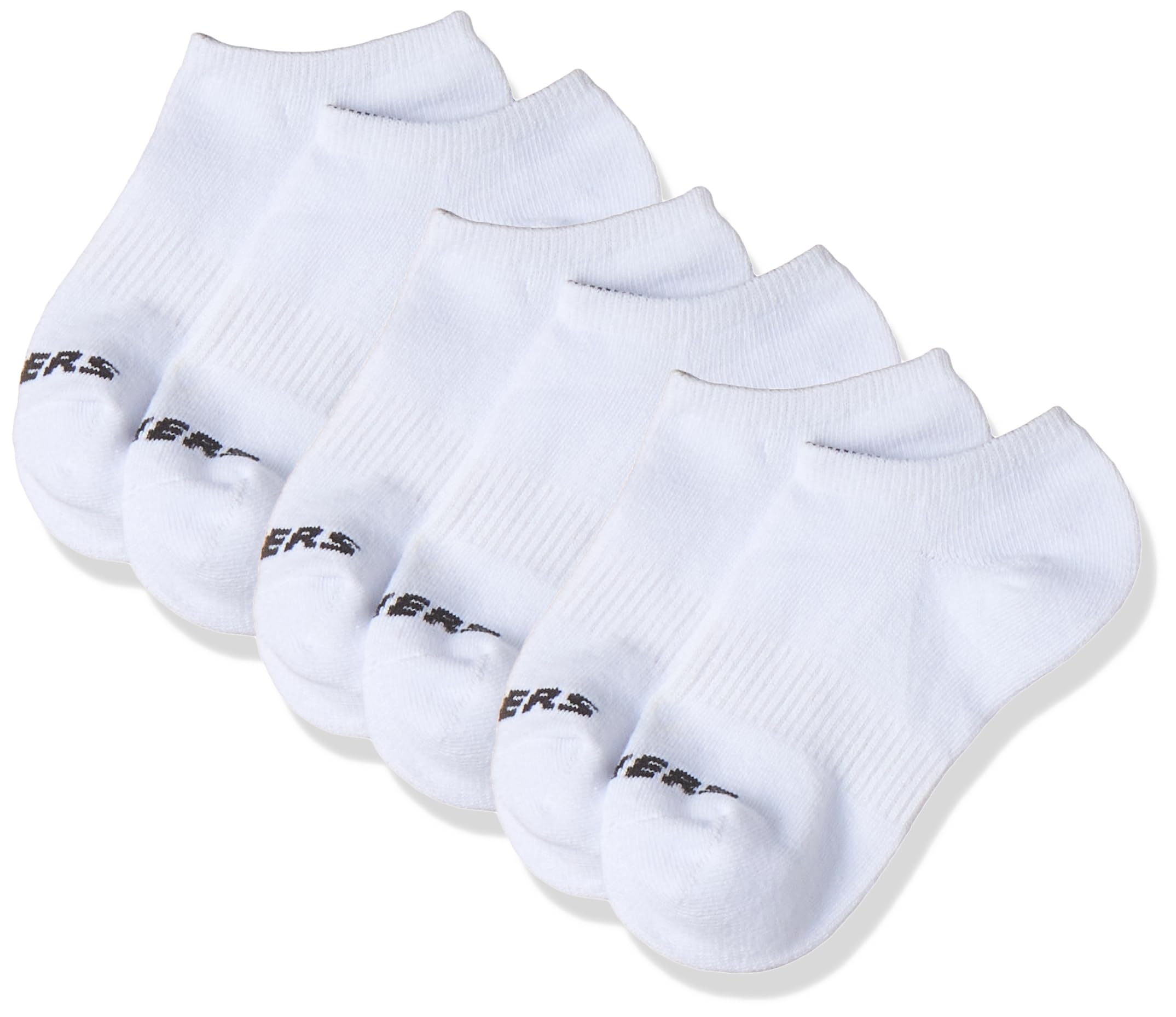 SkechersChildren SOCKS WHITE/TRADITIONAL 7-8.5 US