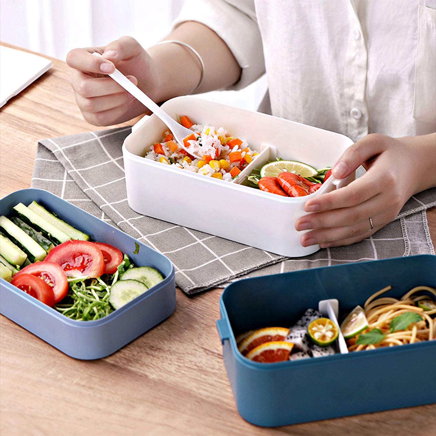 Travel Lunch Box Bento 12V Car Adapter Plug Electric Lunch Box