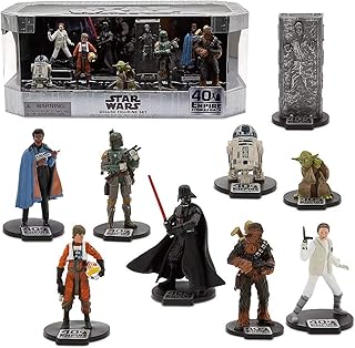 スター・ウォーズ / 帝国の逆襲 40周年 デラックス フィギュアセット (ダース・ベイダー / ハン・ソロ / ルーク / レイア姫 / ヨーダ / ボバフェット / ランド / チューバッカ & C3PO / R2-D2) Star War...