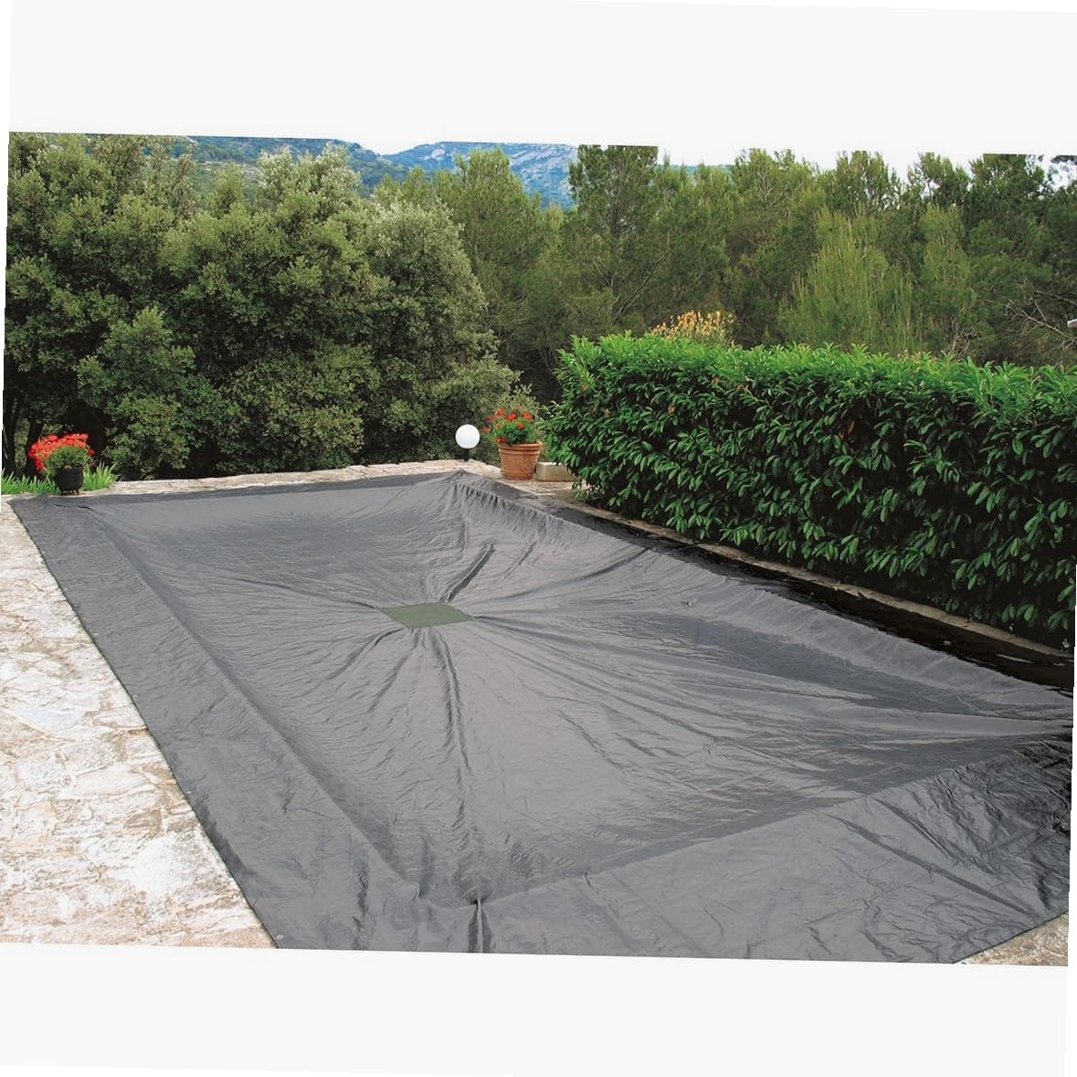 WERKA PRO Telo Protettivo 140g/m2 per Piscina Rettangolare 6 x 10 m