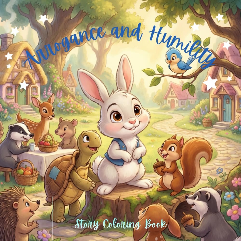 Arrogance and Humility (Storytime Colouring book)