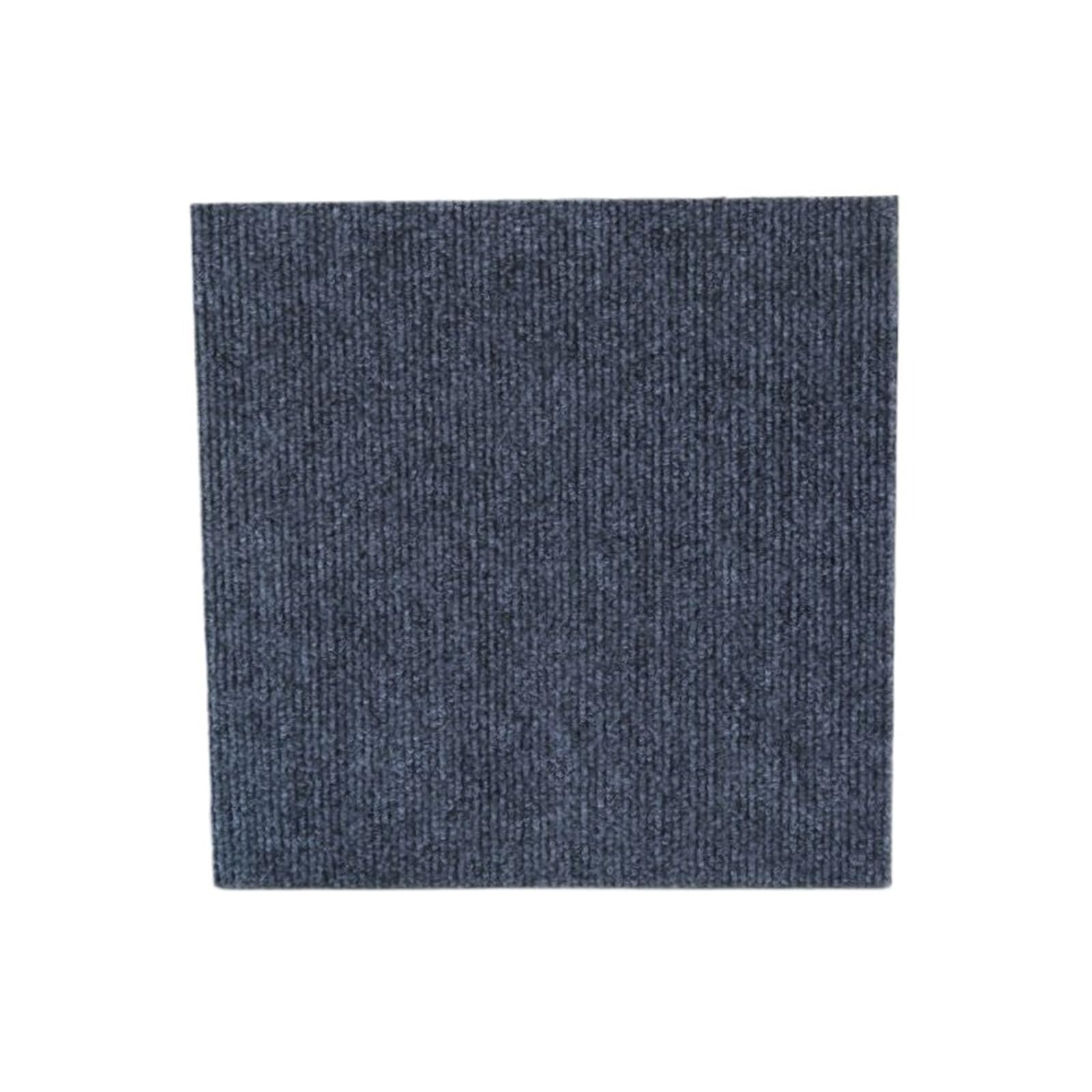 Rutdcjkne Dark Gray Carpet Tiles Peel And Stick, Self Adhesive Carpet Tiles Multicolor 30X30cm 4-32 Pcs Soundproof Office Floor Mat(,30X30cm 12Pcs)