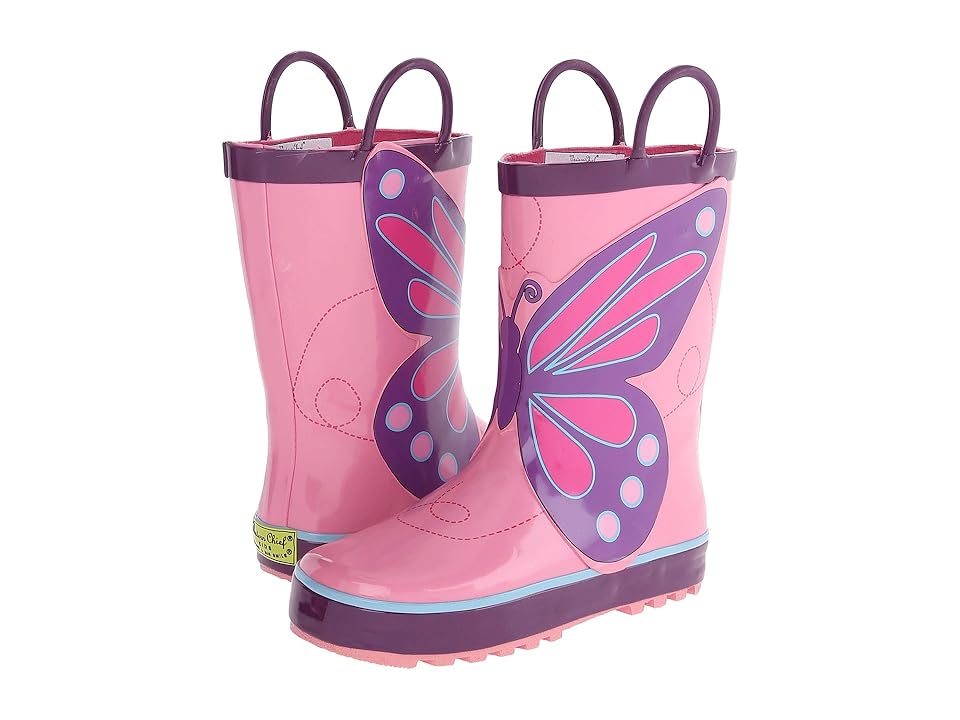 

Western Chief Kids Limited Edition Printed Rain Boots (Toddler/Little Kid) (Pink Wings) Girls Shoes
