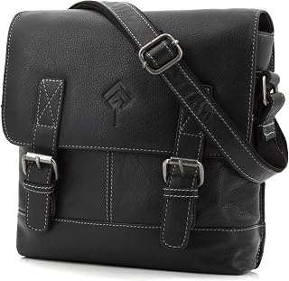 JOREY Compact and Practical Men's Shoulder Bag Made of High-Quality Leather, Should…