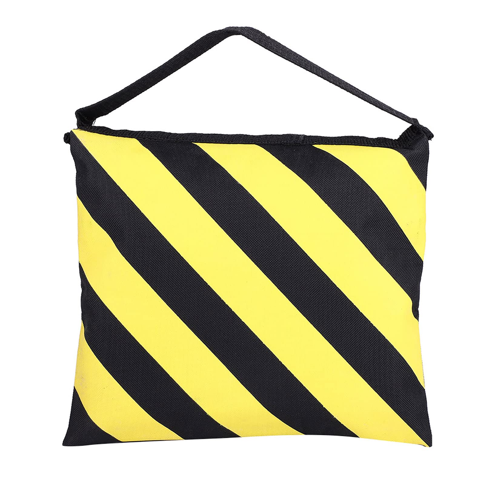 Sac De Lest Jaune Et Noir Pour Support Lumière Studio - 22x22 Cm - En Toile Oxford Robuste - 4
