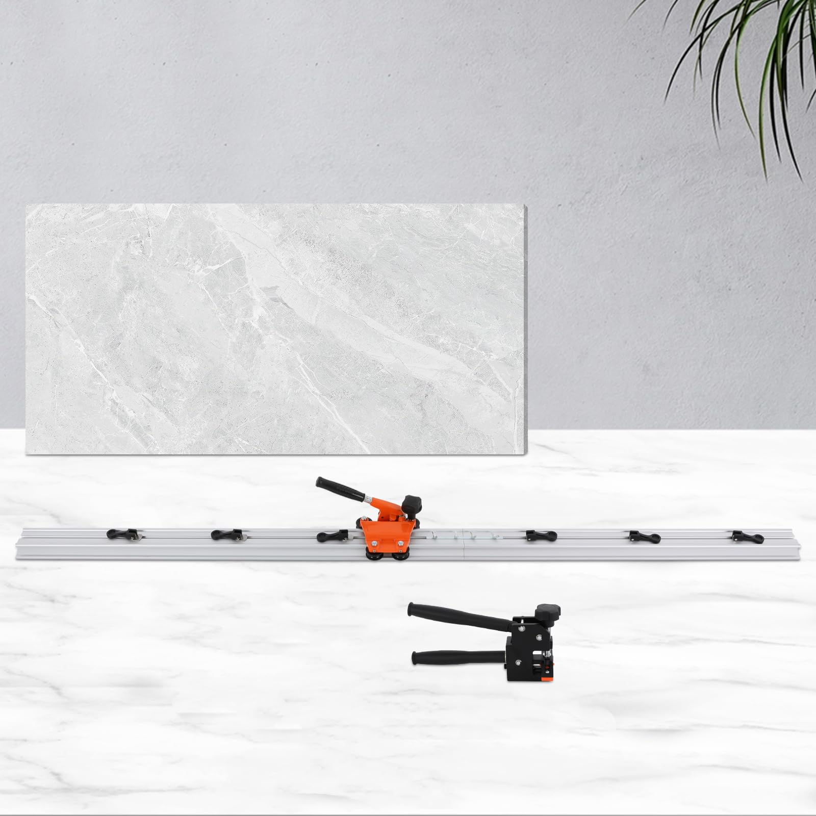 Herramienta cortadora manual de azulejos, cortadora de porcelana de cerámica con guía larga