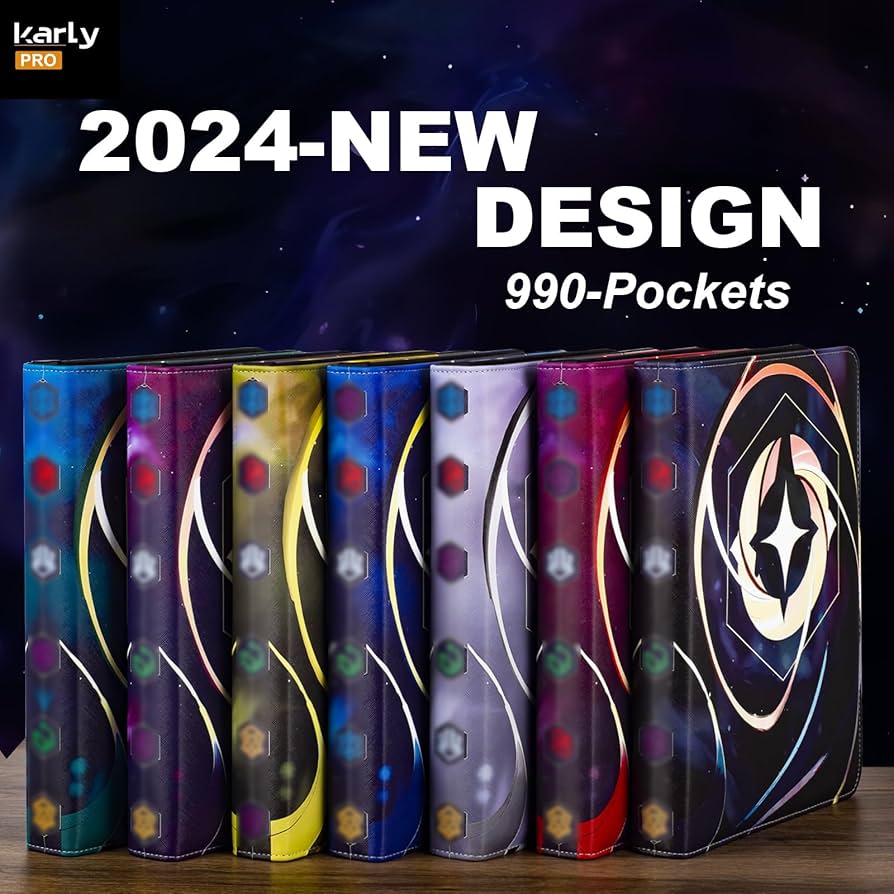 Amazon.com: Premium Zipper Binder 990-Pockets Compatible