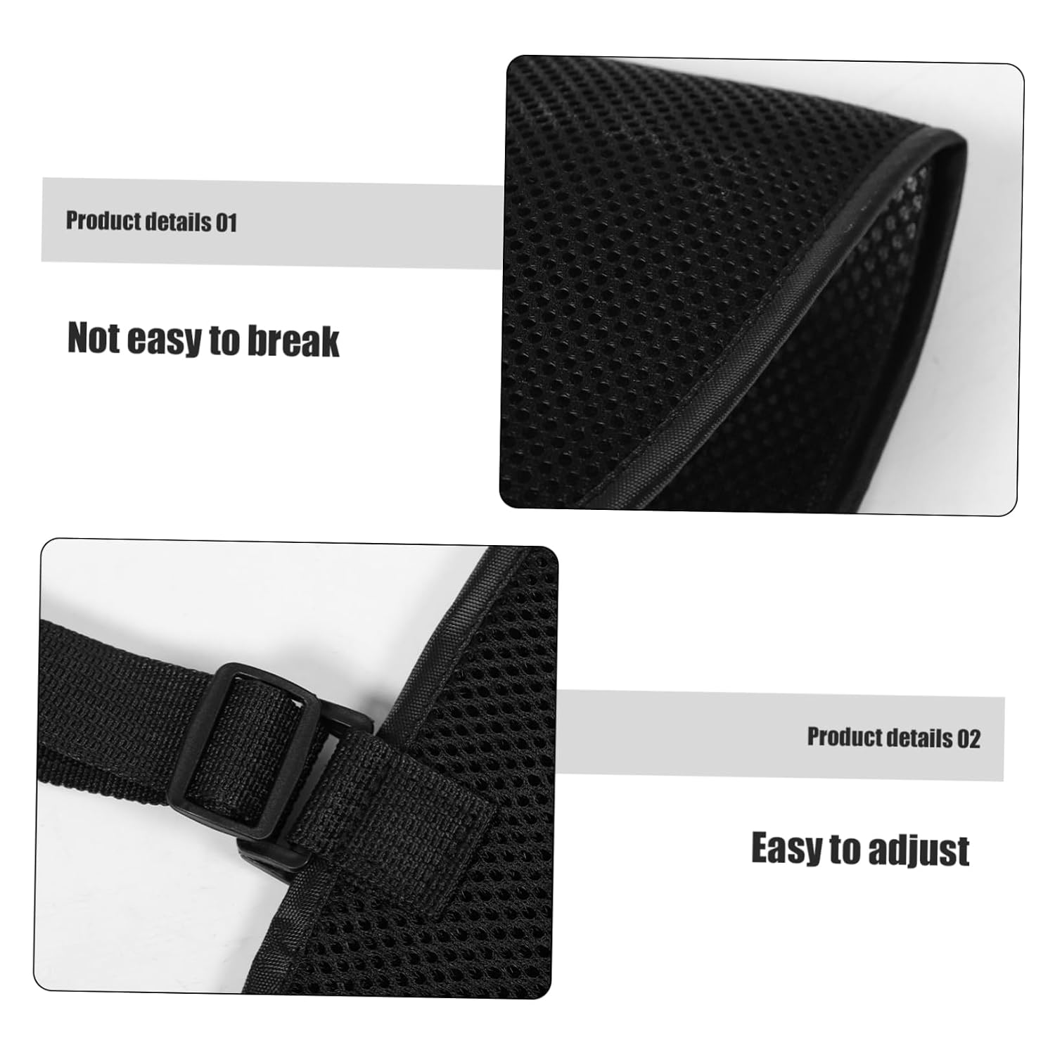 Adjustable Shoulder Immobilizer Arm Sling for Fractured Arm Breathable Mesh Supports Elbow Wrist Injuries Comfortable for Daily Wear Suitable for Family Use