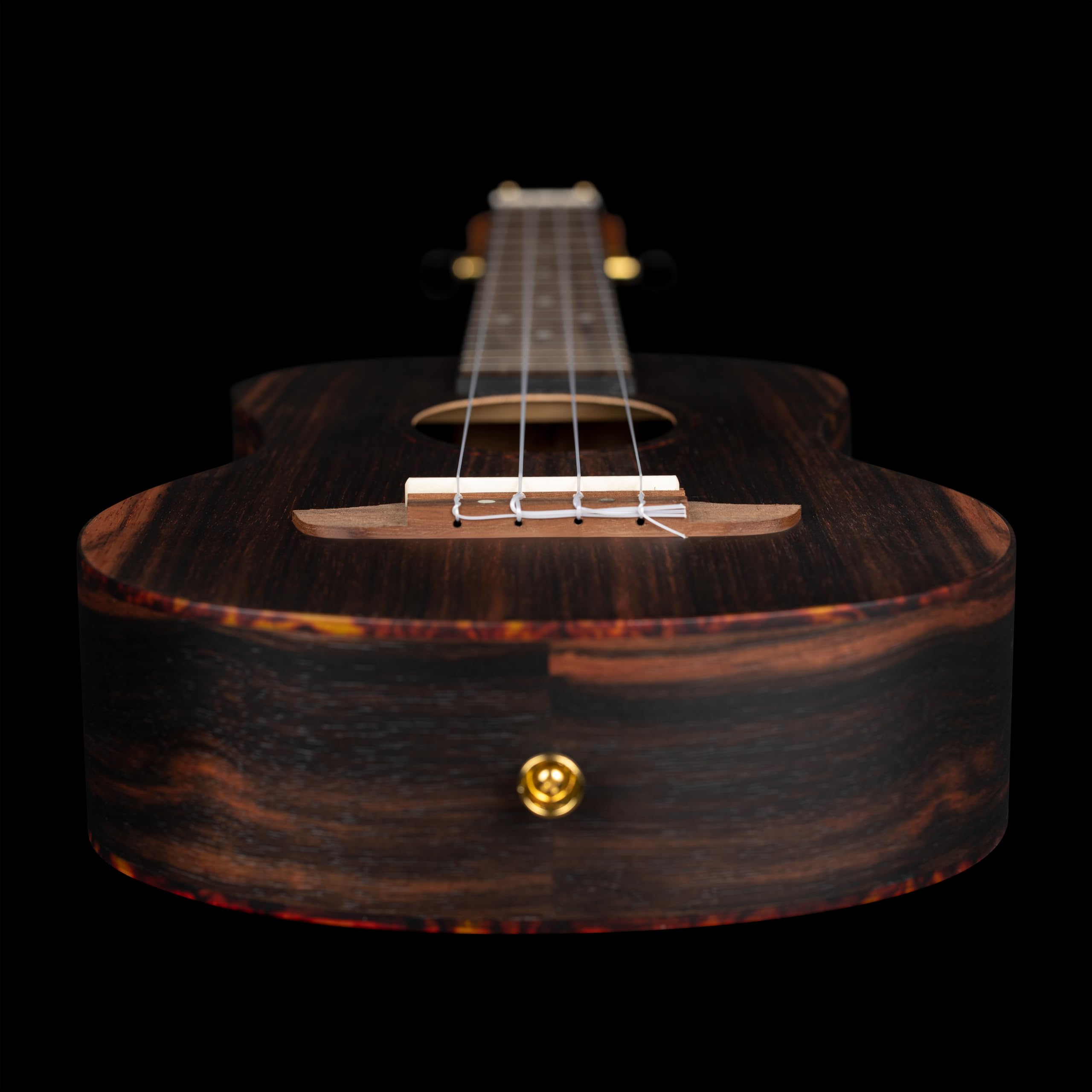 Ortega Guitars Ukulele Tenore Acustico – Timber Series – Gig Bag Inclusa – Ebano, Natural (RUEB-TE)