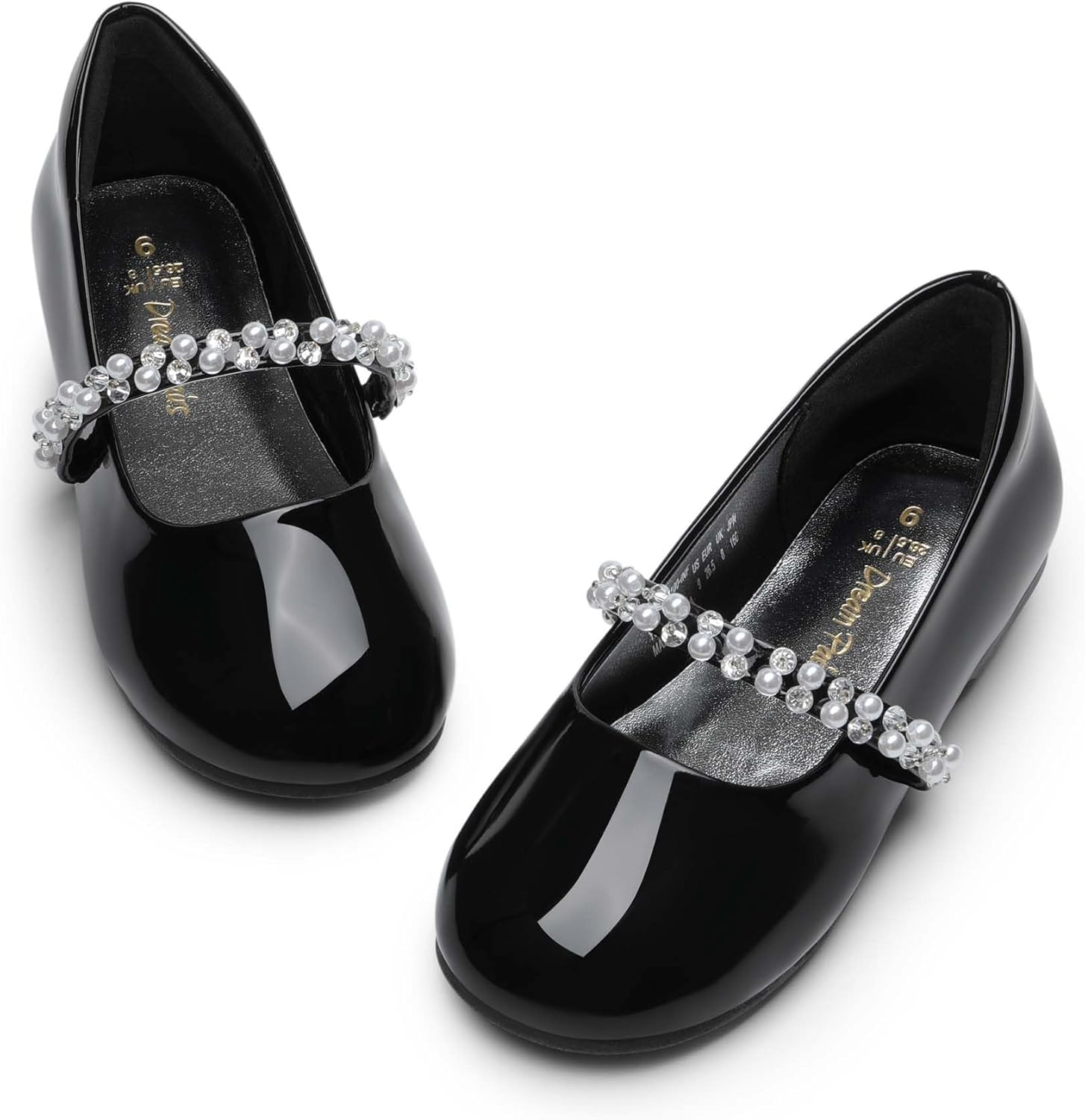DREAM PAIRS Girls Mary Jane Dress Shoes Ballerina Flats for Wedding, Party (Toddler/Little Kid/Big Kid) - Image 8