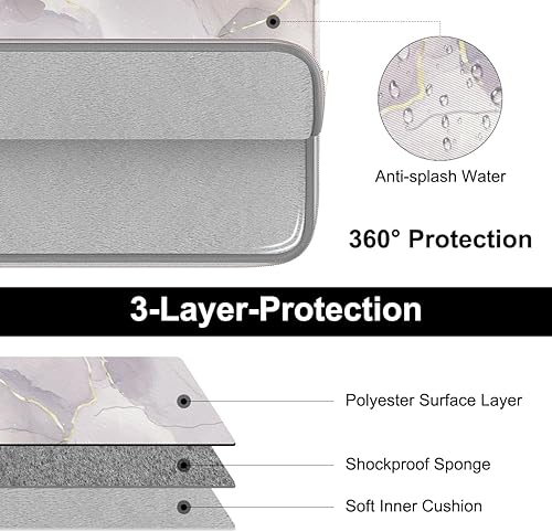 Miniatura 5 de ARVOK Funda para laptop de 15 15.6 y 16 pulgadas para MacBook Pro de 15 pulgadas, MacBook Pro de 16 pulgadas, resistente al agua, funda para