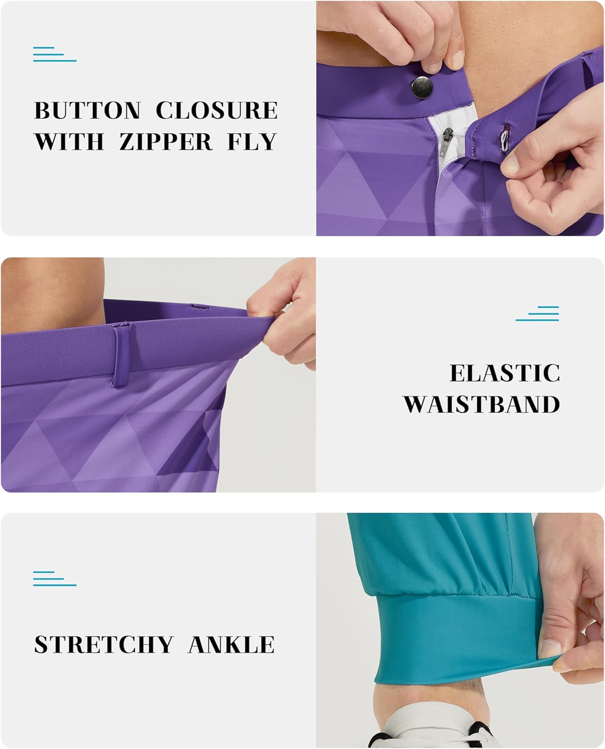 Men's Sweatpants Lightweight Joggers for Men Athletic Causal Pants for Workout, Jogging, Running，Golf