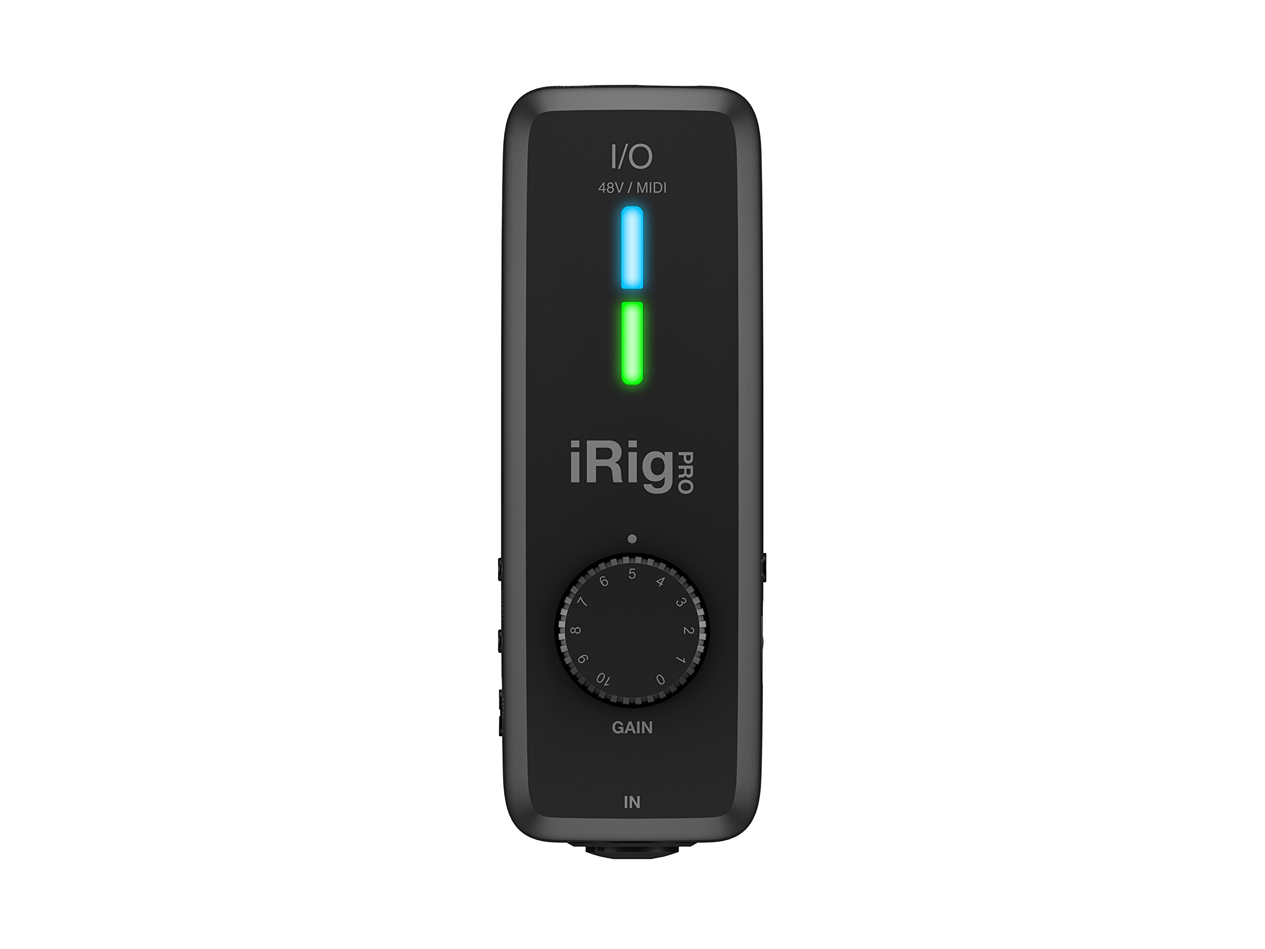 Ik Multimedia iRig PRO I/O interfaccia Midi, 24 Bit/96Khz, Qualità del Suono, Accessorio per Smartphone, Interfaccia Mobile per i Viaggi, Nero & Cavo da microfono a mixer Stagg SMC6