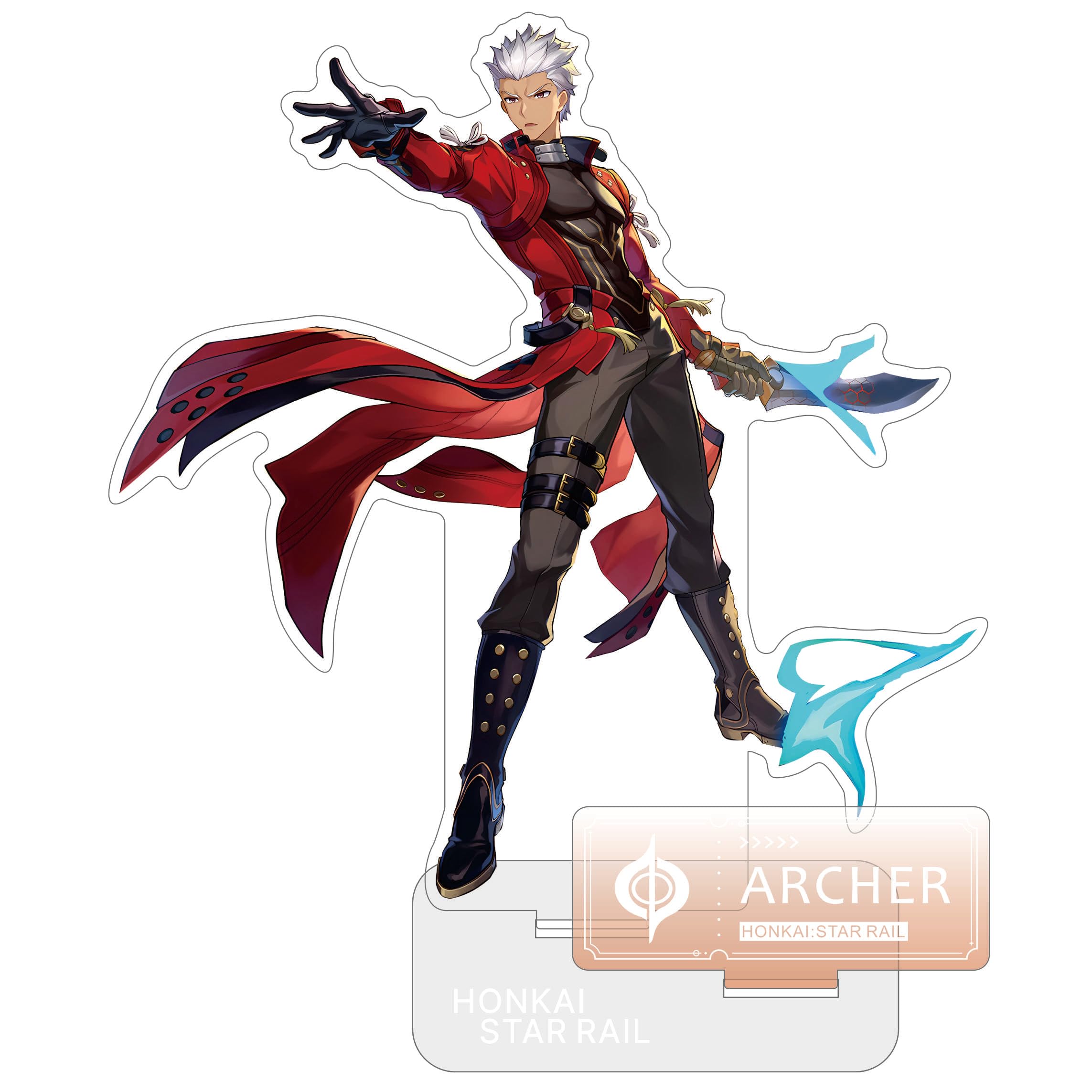 UTIEHD Honkai Star Rail HD Großformat Display ständer Premium Anime Acryl Figur für Sammler (Archer)