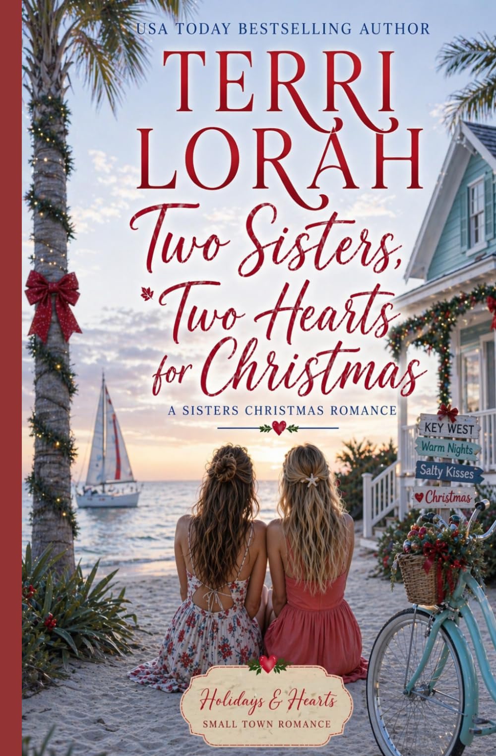 Two Sisters, Two Hearts for Christmas (Holidays & Hearts Small Town Romance)