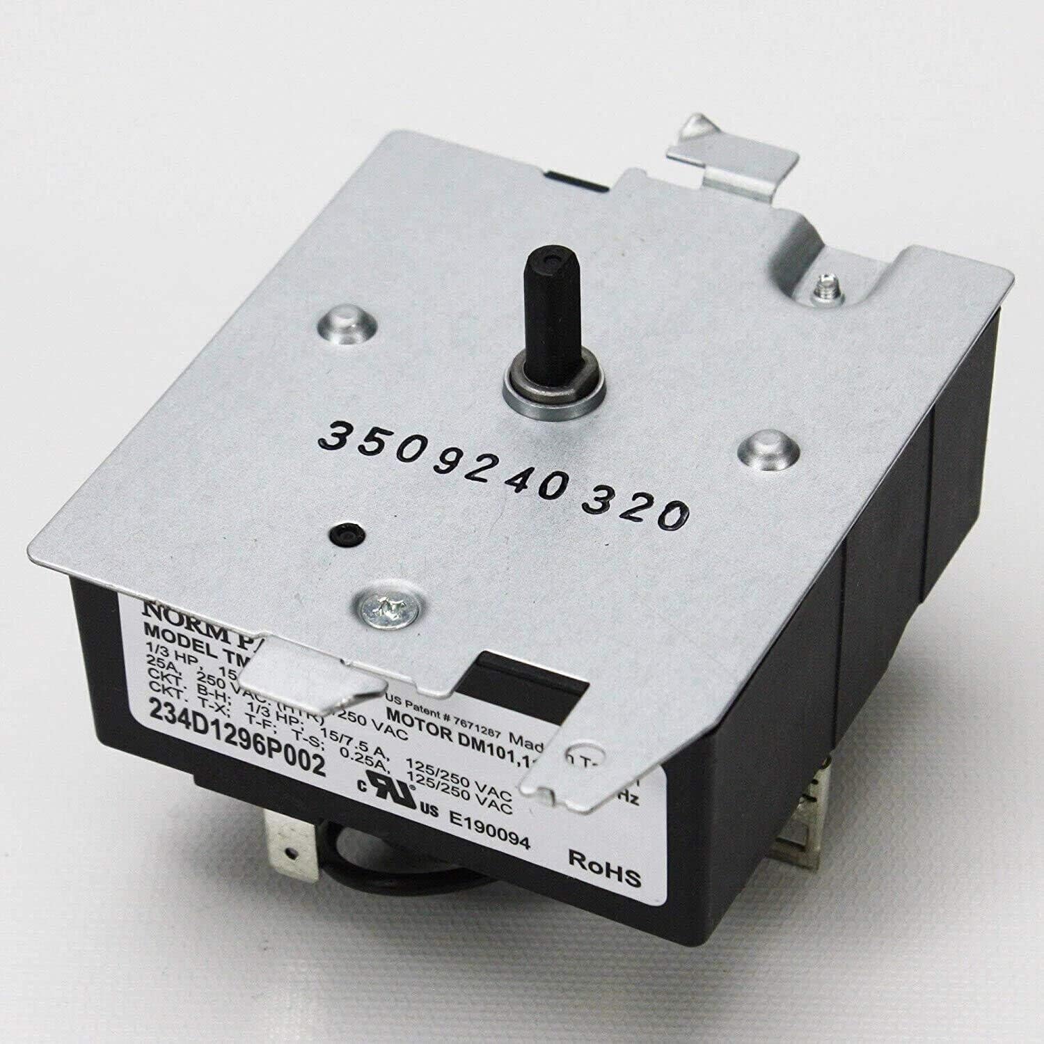 ORIGINAL CONNECTORS- NORM PACIFIC Model TDM14M08 Dryer Timer TDM14M08