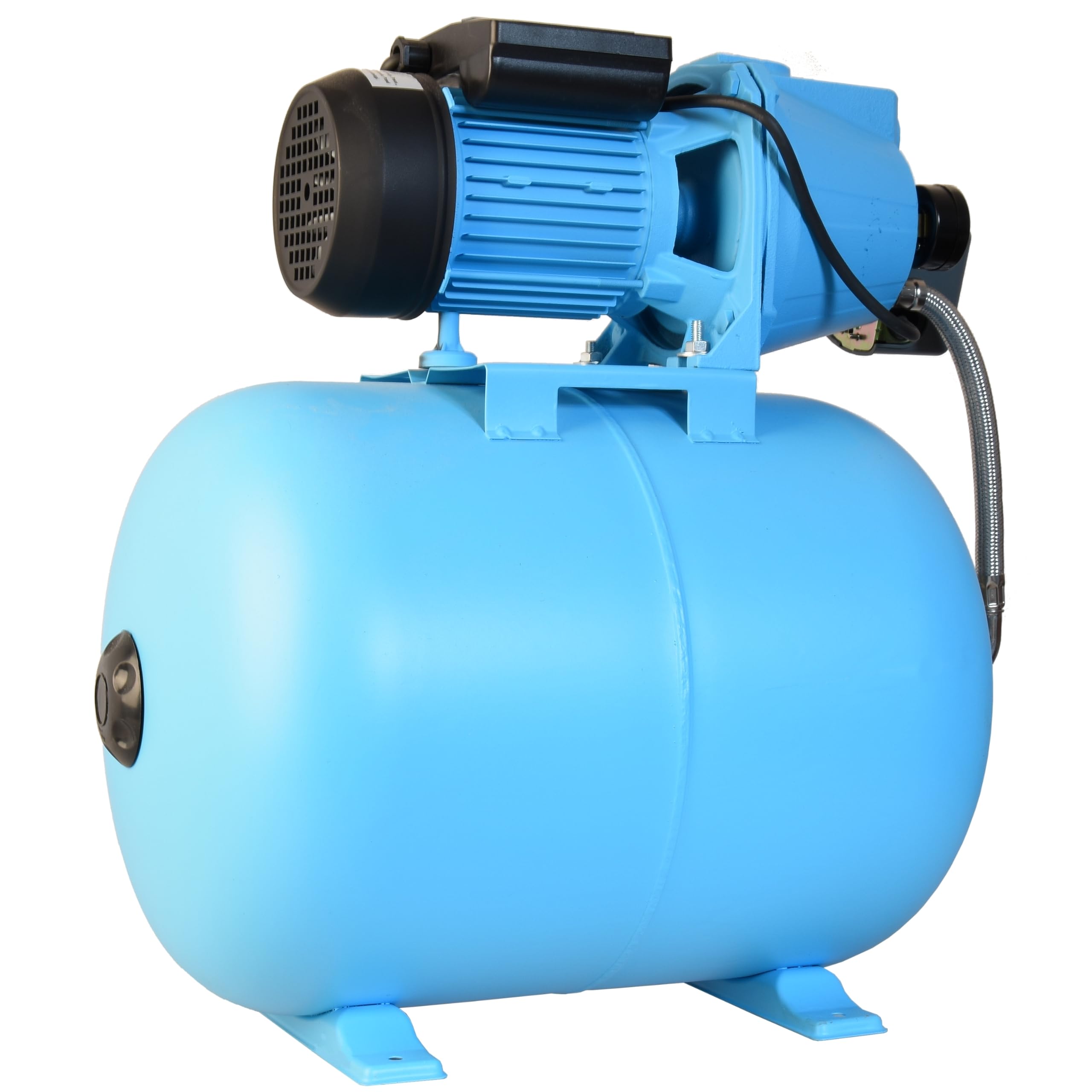 Kit idroforo per acqua da 50 l pompa idroforo SET 100S (750 W, 3000 l/h, sollevamento max. 42 m) Serbatoio a diaframma 50 L Accessori EFFICIENTI