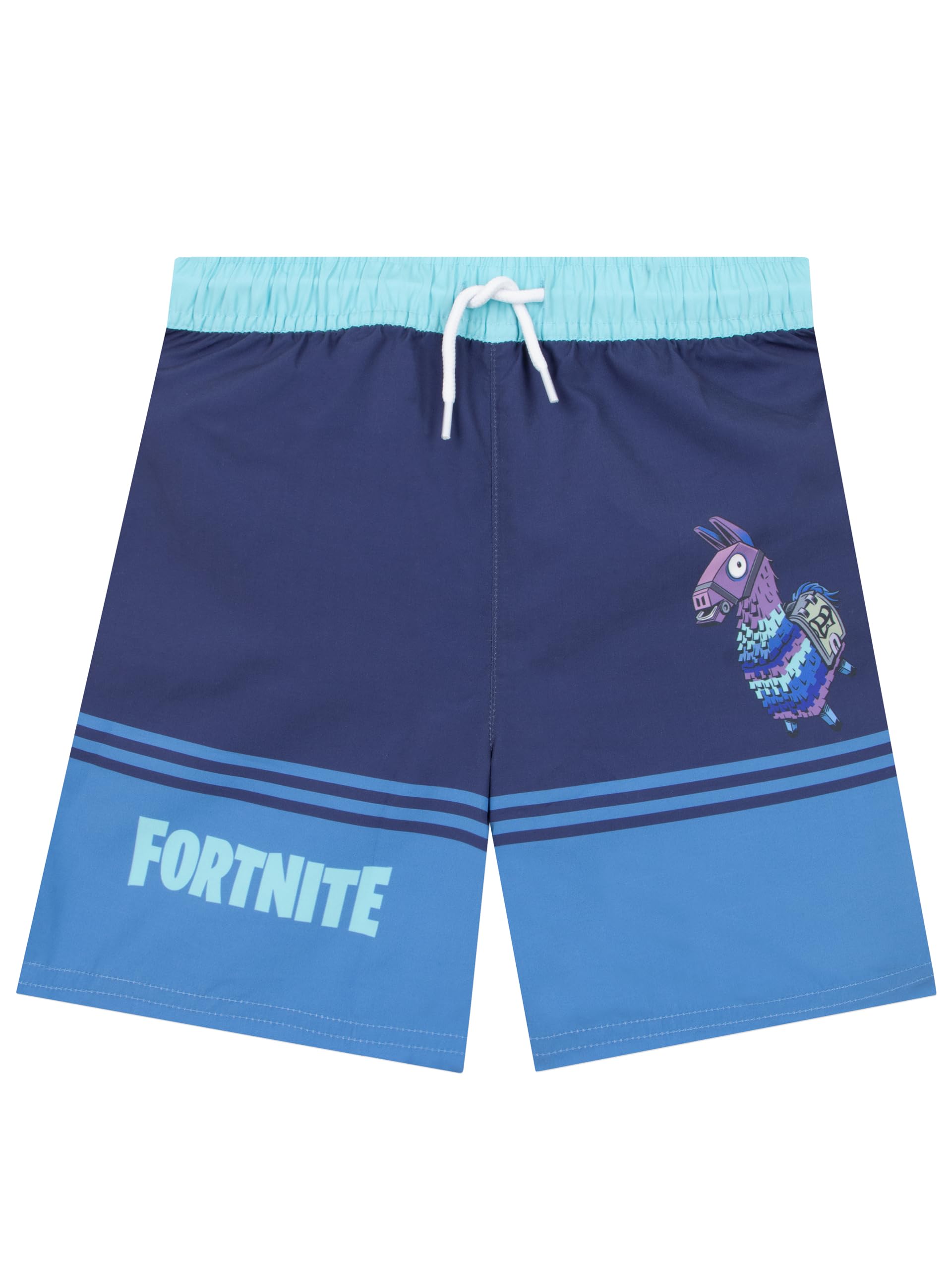 Fortnite Boys Swimming Trunks, Kids Swim Shorts, Boys Swimming Shorts for Beach and Pool, Blue 7-8 Years