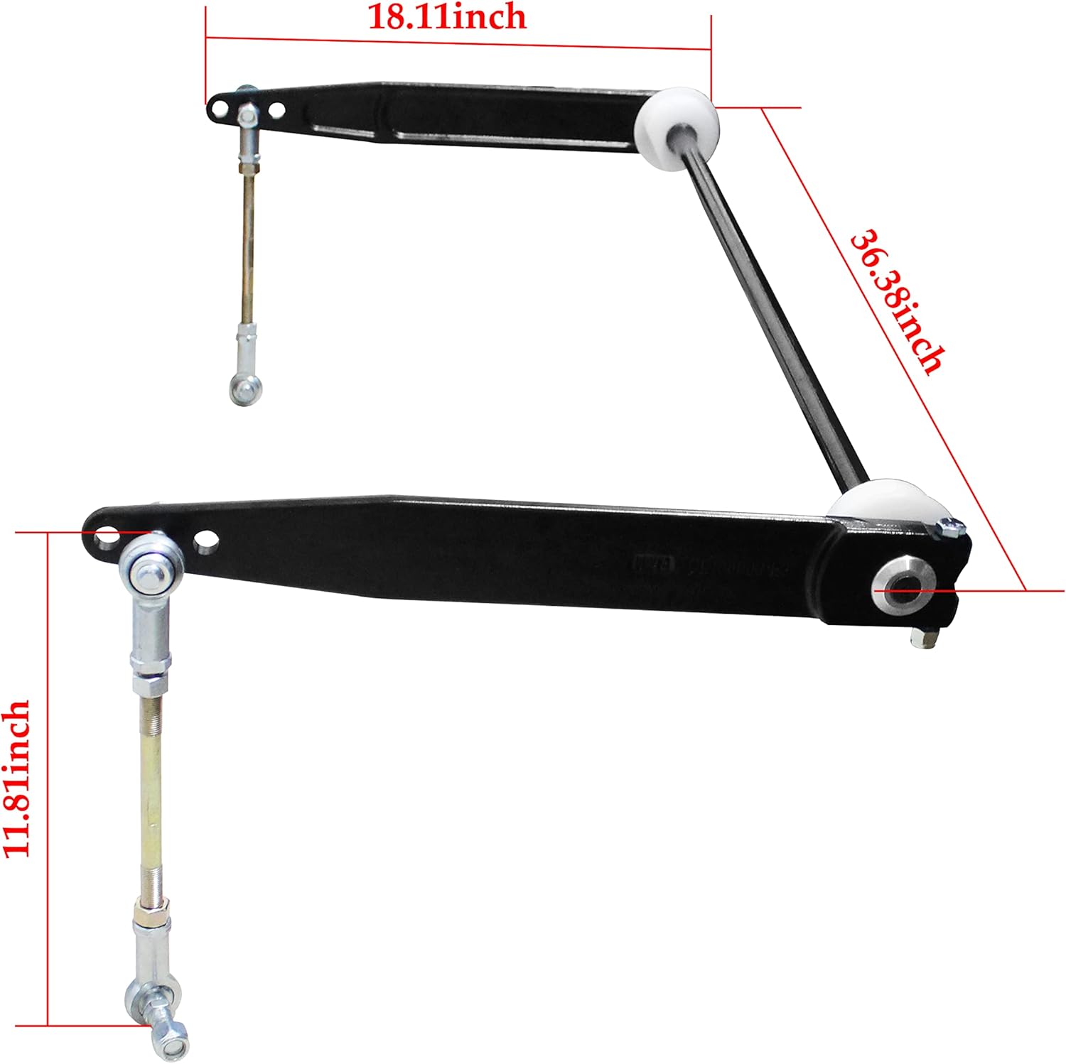 CE-9900 Front Sway Bar Kit Compatible with 1997-2006 TJ Wrangler and LJ Unlimited Vehicles
