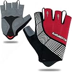 Souke Sports Gants de vélo de vélo rembourrés demi-doigt vélo amortisseur anti-dérapant MTB Road Biking pour les hommes/femmes