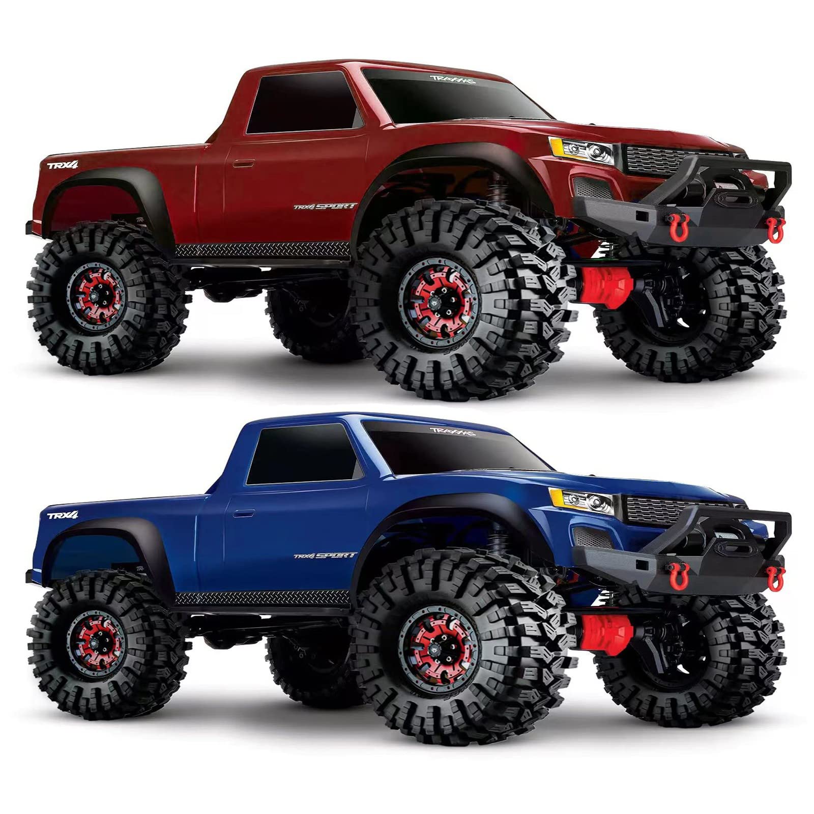 Lifehead 4PCS 1.9" Crawler Rubber Tires - Mighty Lion Tires For 1/10 RC Crawler TRX4, Axial SCX10, Tamiya CC01 - View #6
