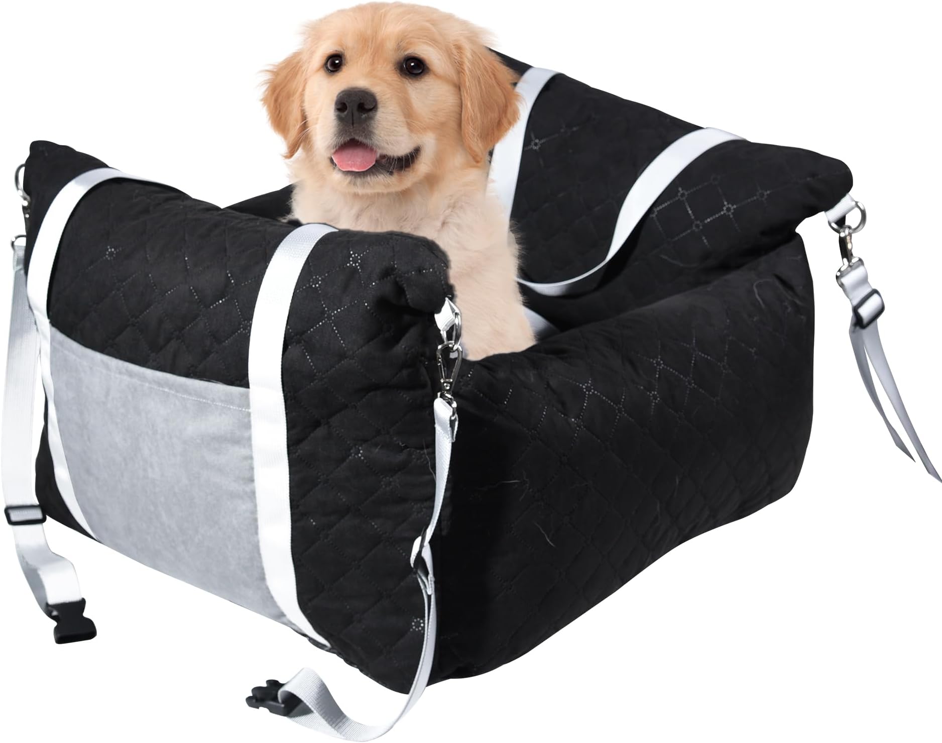 Omecon Dog Car Seat for Small/Medium Dogs Under 30lbs, Dog