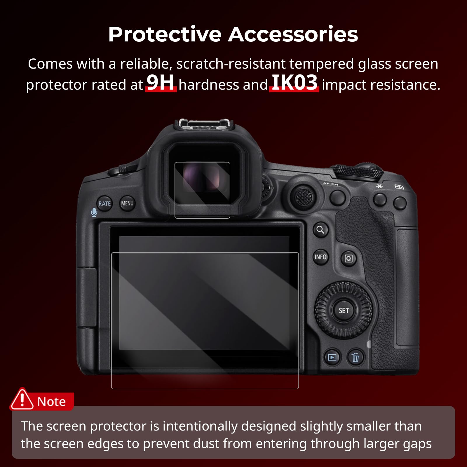 SMALLRIG R5 Mark II Cage pour Canon R5 Mark II, Cage Vidéo en Alliage d'Aluminium avec Support de Griffe Froide, Trous Filetés 1/4''-20 et 3/8''-16, Plaque de Dégagement Rapide pour Arca-Swiss - 4978B