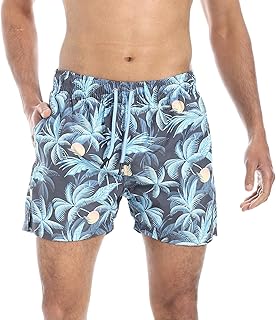 شورت سباحة بخصر أستك للرجال من بافون