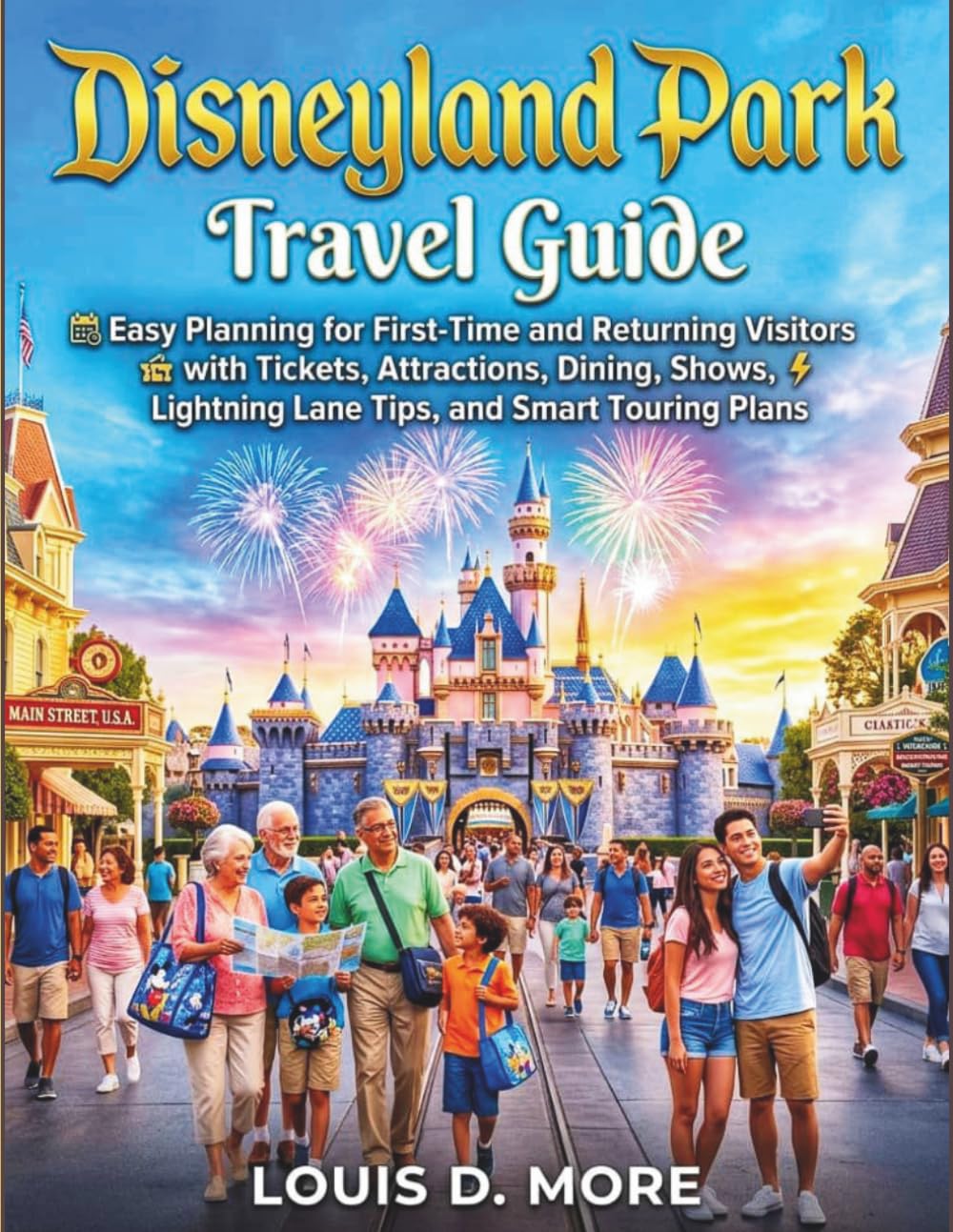 Disneyland PARK TRAVEL GUIDE [FULL-COLOR]: EASY PLANNING FOR FIRST-TIME AND RETURNING VISITORS WITH TICKETS, ATTRACTIONS, DINING, SHOWS, LIGHTNING LANE TIPS, AND SMART TOURING PLANS