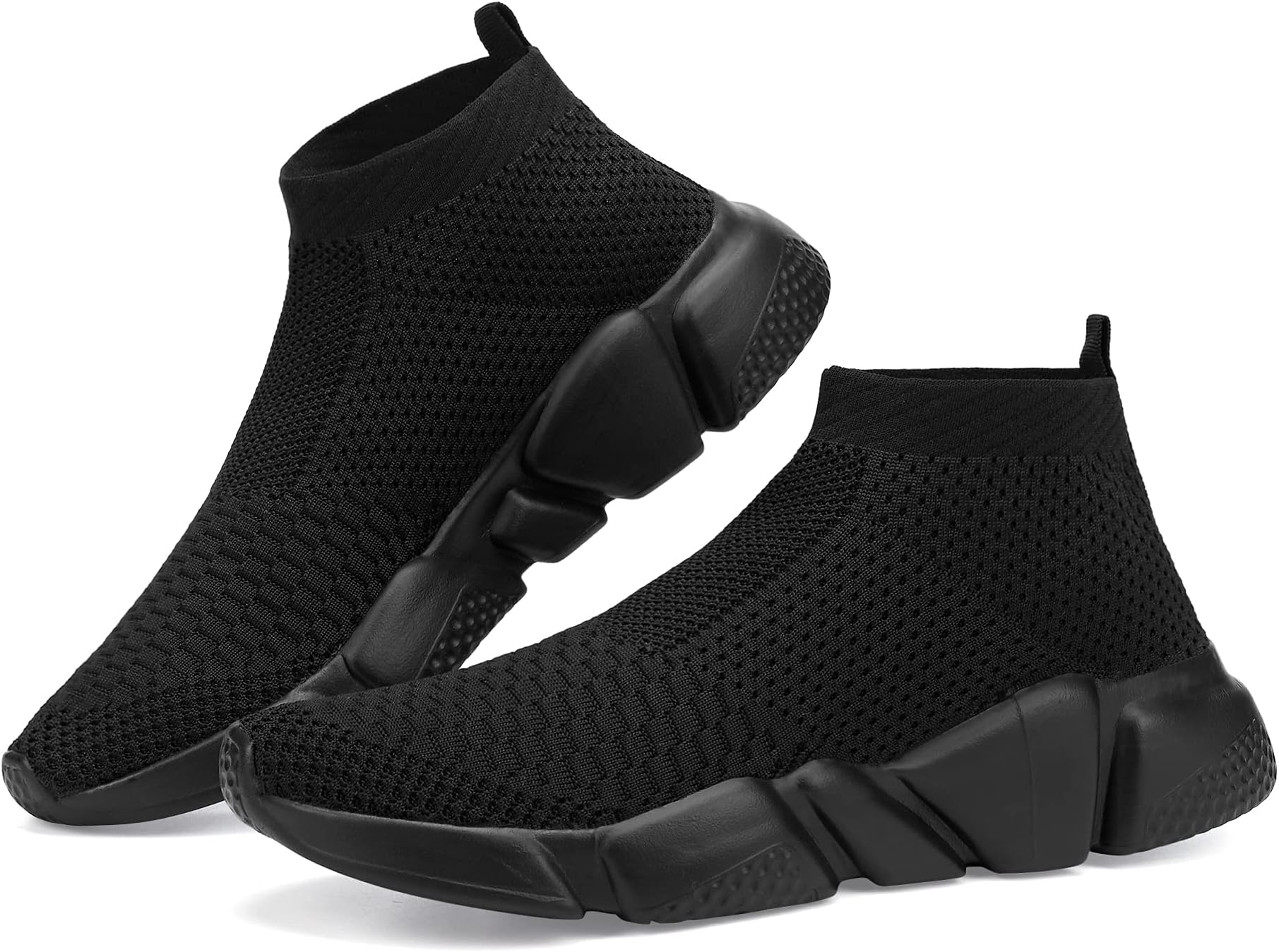 black nike shocks