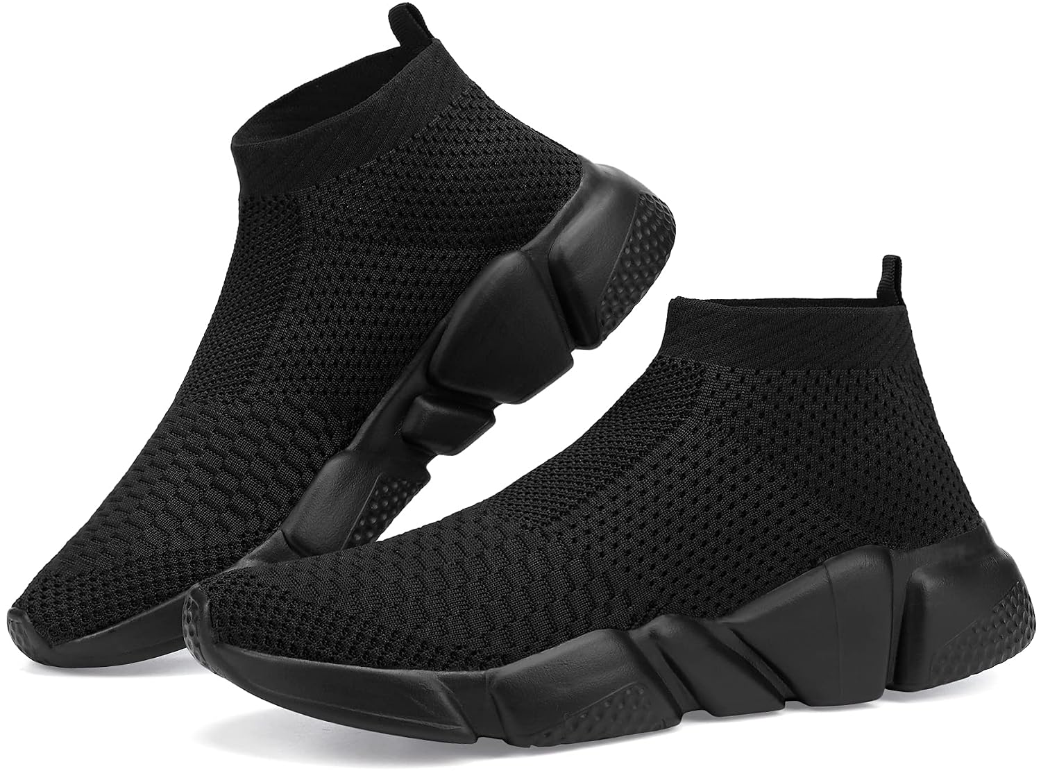 Santiro Men's Running Shoes Breathable Knit Slip On Sneakers Lightweight Athletic Shoes Casual Sports Shoes - Review, Price and Buying Guide