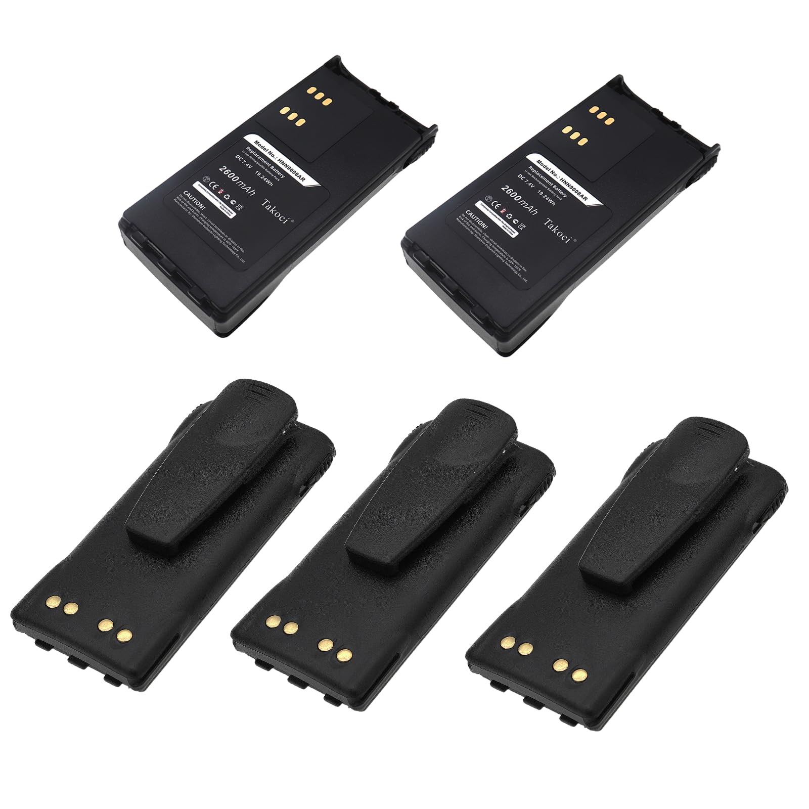 Youejoeq 7.4V 2600mAh Li-ion Battery Replacement for HT1200, HT1225, HT1250, HT1500, HT1550, HT1550.XLS, HT750,fits Part No. HNN9010AR, HNN9011BR,