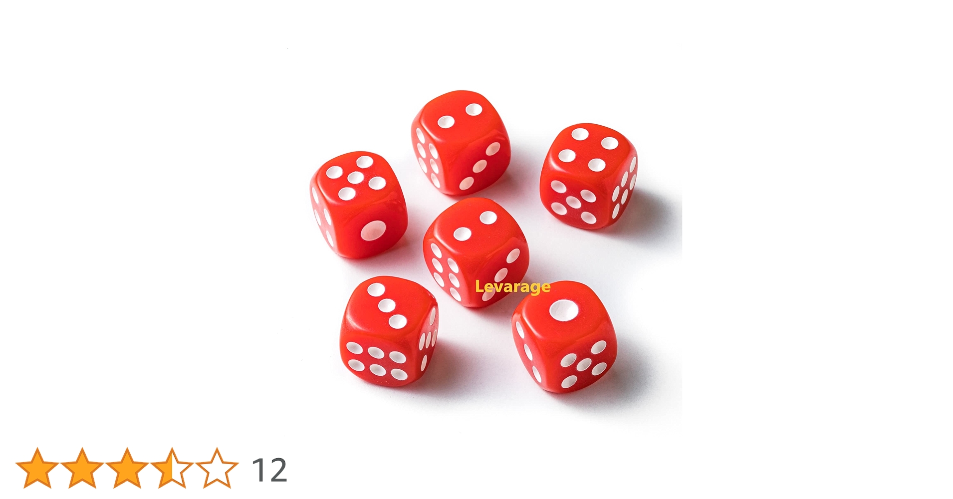 赤いサイコロ Amazon | 麻雀 ダイス サイコロ 赤目 12mm （6個組