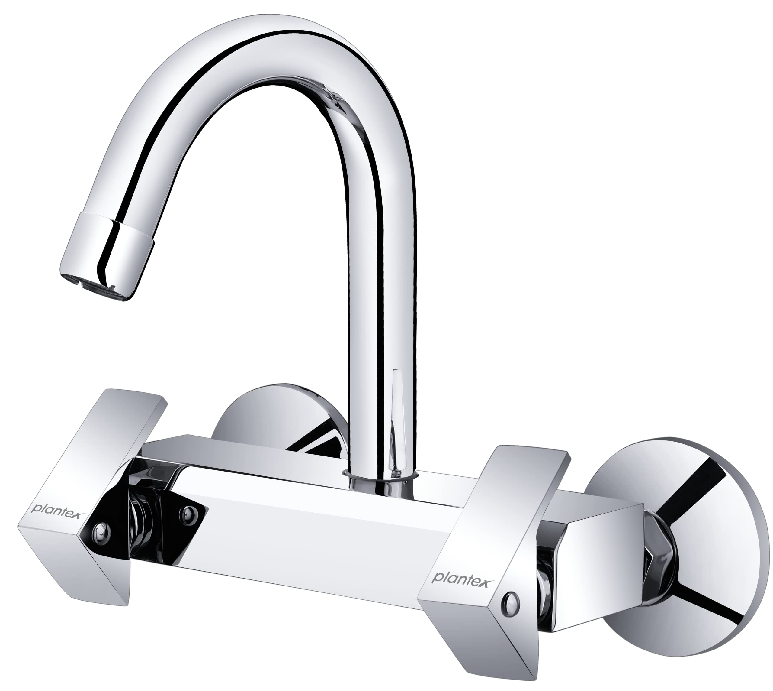 Plantex Pure Brass Sink Mixer Tap for Kitchen with 360° Swivel Spout/Hot & Cold Mixer Tap with Brass Wall Flange & Teflon Tape-7 Year Warranty (B092LLB4J9) Amazon Price History, Amazon Price Tracker