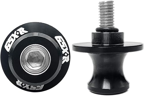 Miniatura 2 de 8MM M8 X 1.5 Motocicleta Basculante Sliders Carretes CNC Aluninum Swing Arm Stand Tornillos 2 unids para Suzuki GSX-R 600 GSX-R 750 GSX-R 1000