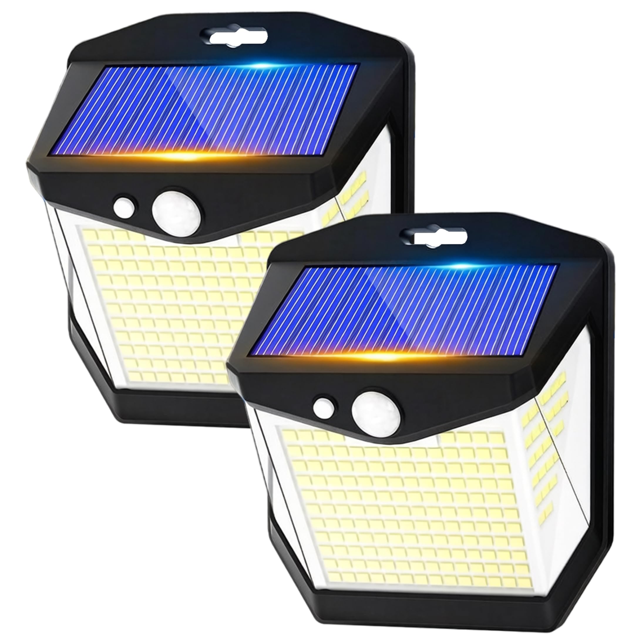 Luces de pared para exteriores con sensor de movimiento solar para evitar zonas oscuras en caminos 8