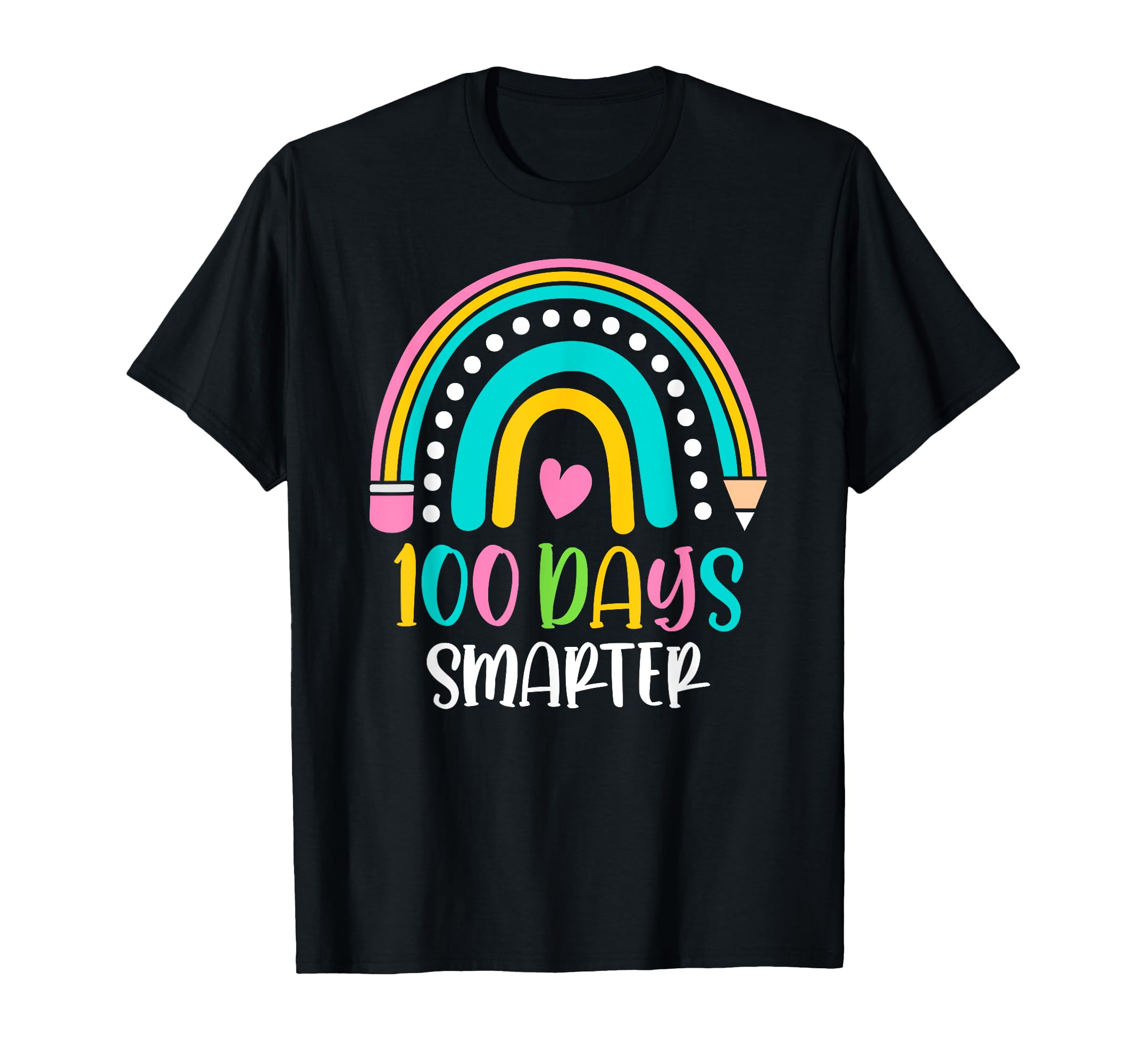 100 Days Smarter, 100th Day of School Boys kids Teachers. T-Shirt