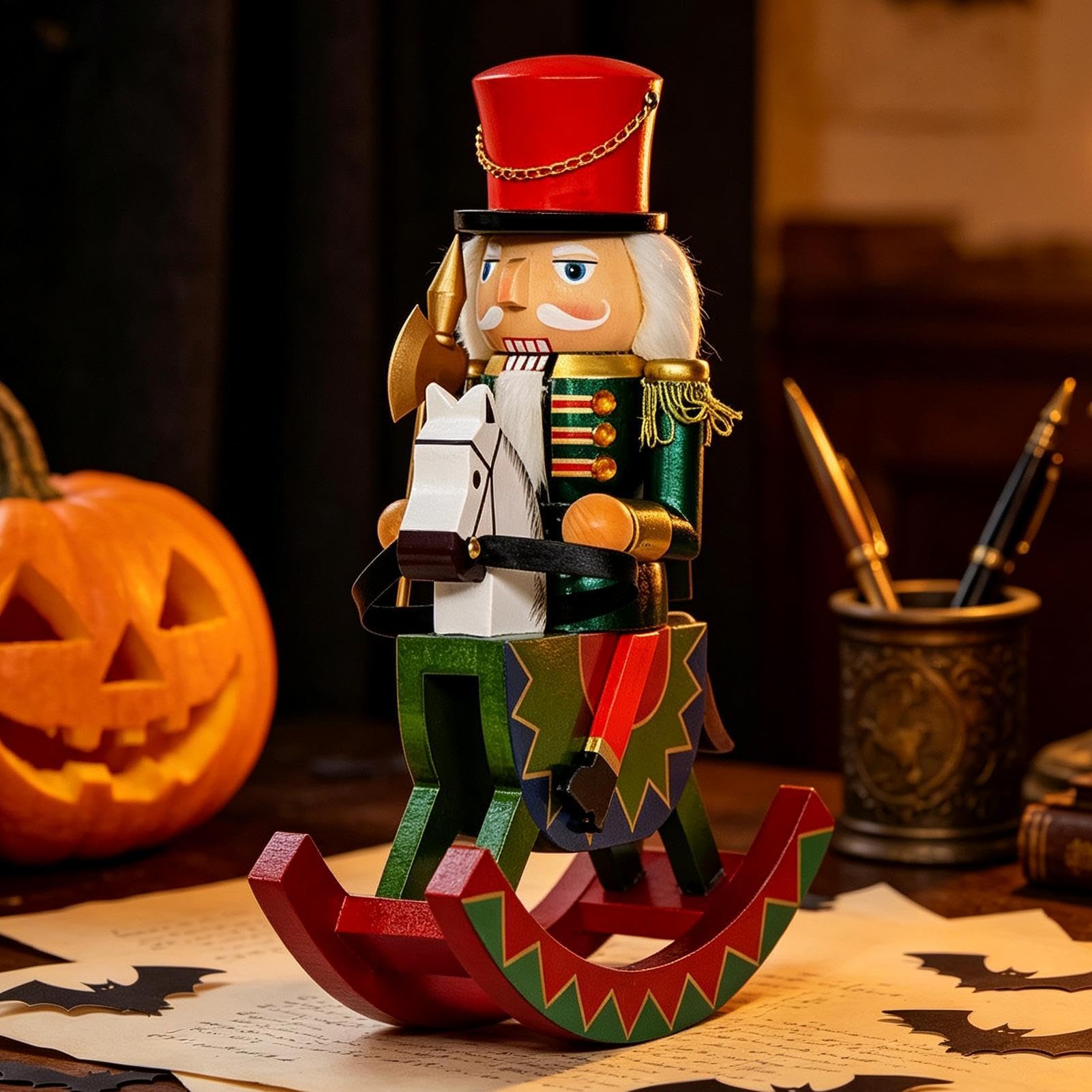 Cascanueces de Navidad, 30 cm, figura de soldado cascanueces